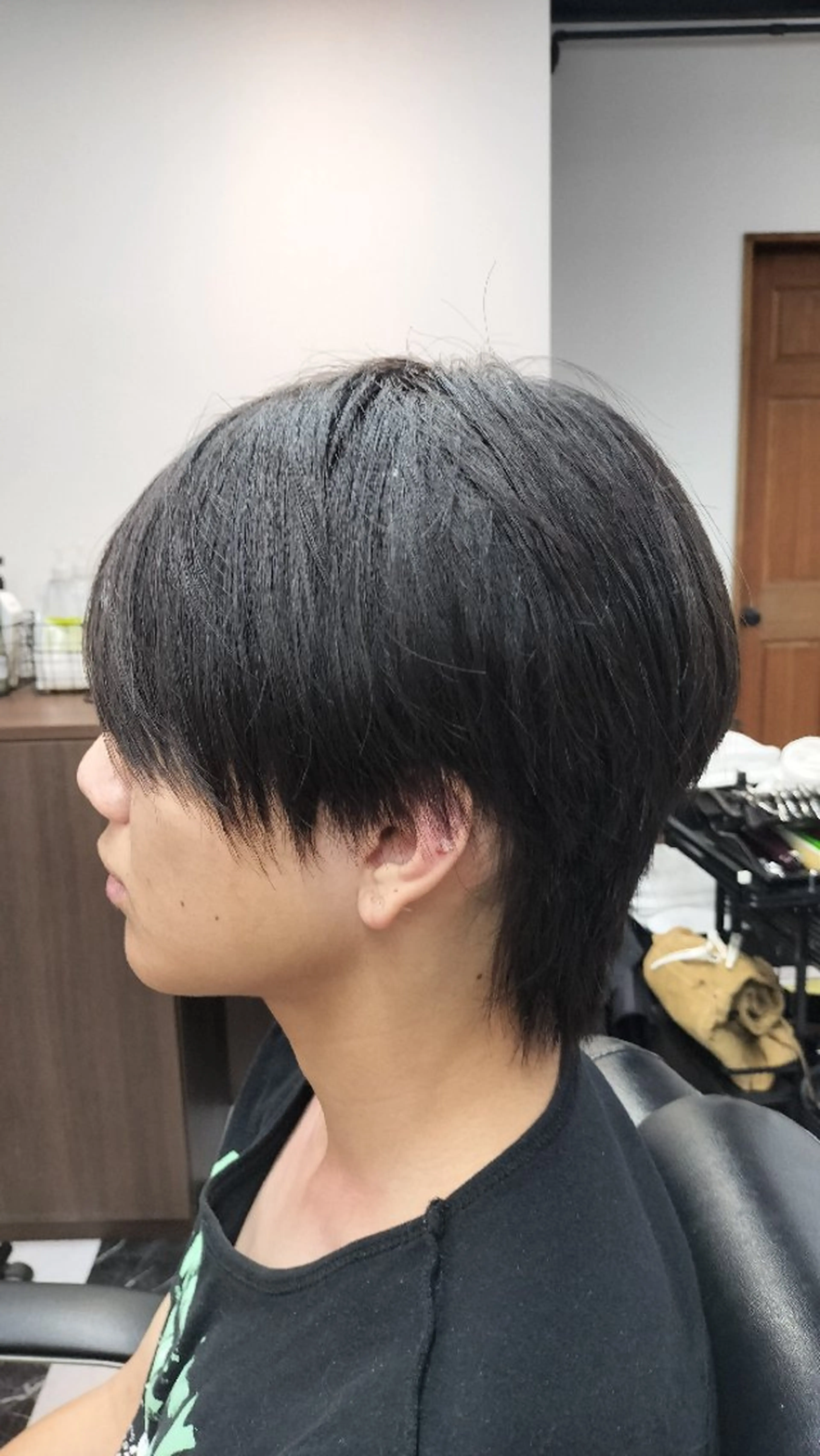 メンズカット＋縮毛矯正の写真
