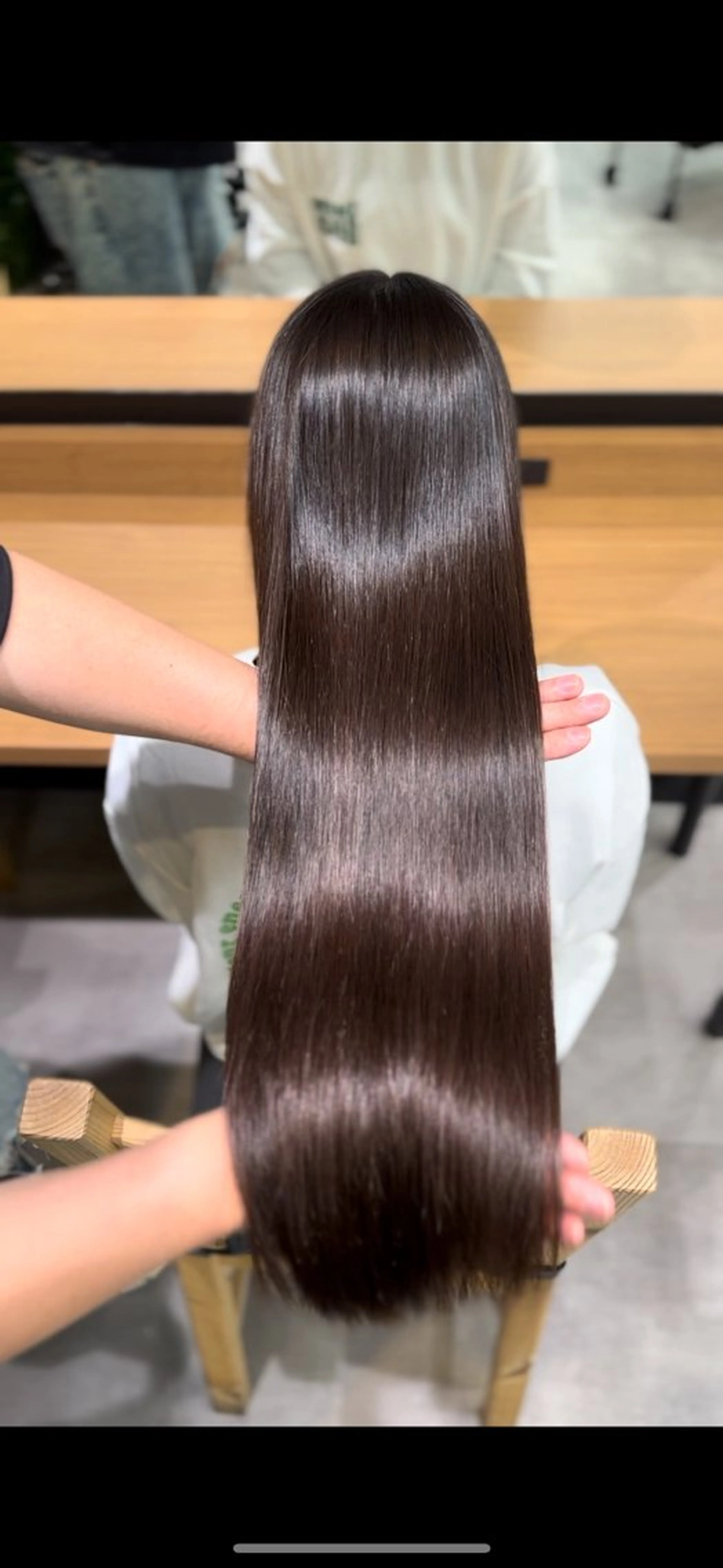 ロング 縮毛矯正 トリートメント RAF TOKYO 2nd所属・美髪矯正/髪質改善/ ヒロムのヘアスタイル