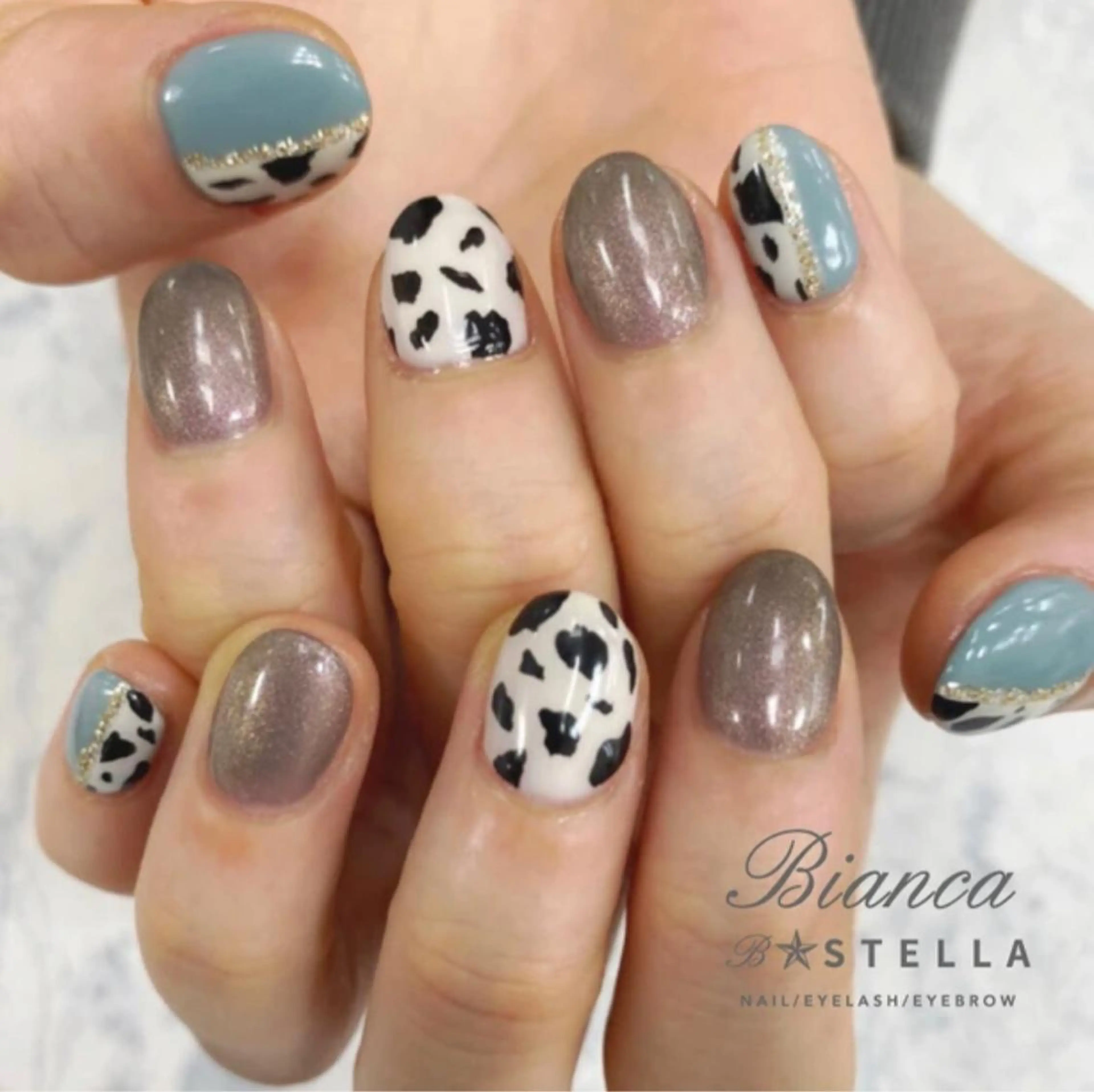ネイル ハンドネイル Bianca 溝の口 ASANOのネイルデザイン