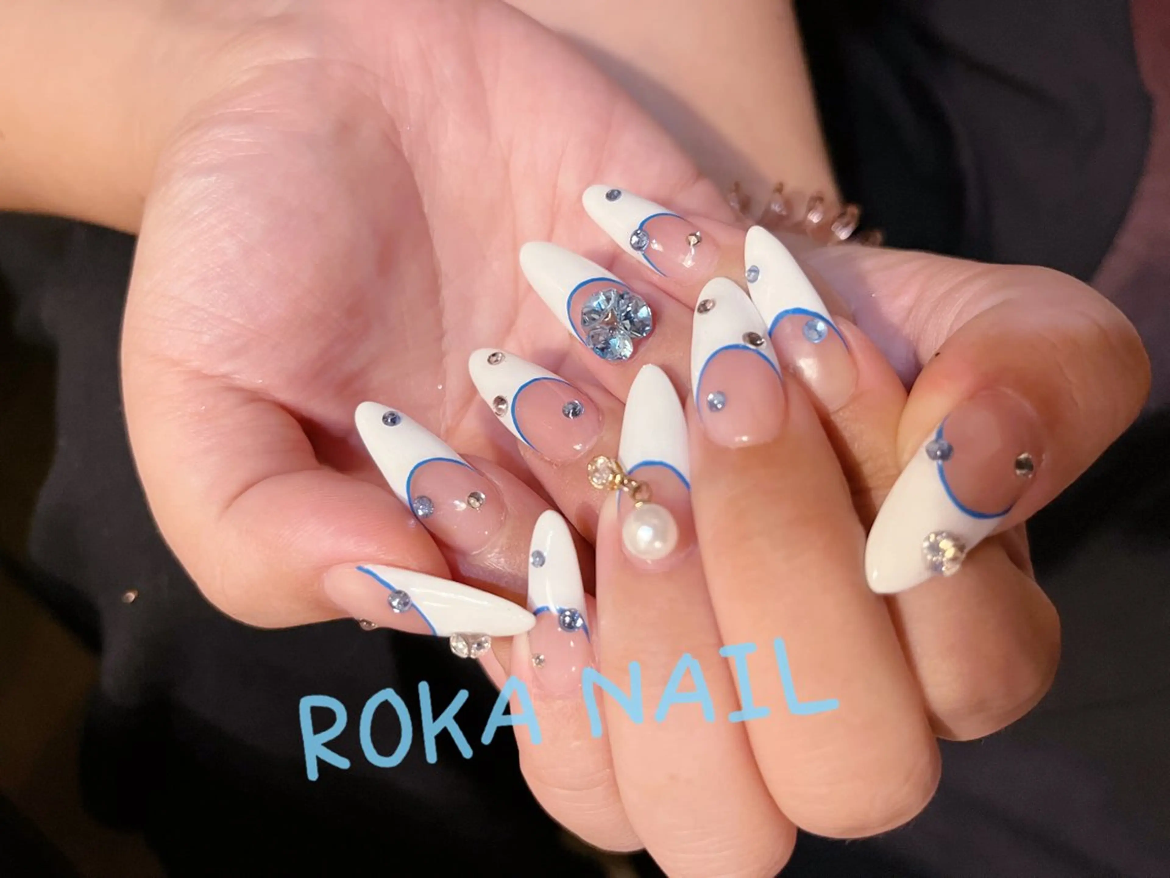 ネイル ハンドネイル 長さだし専門店 ROKANAILのネイルデザイン