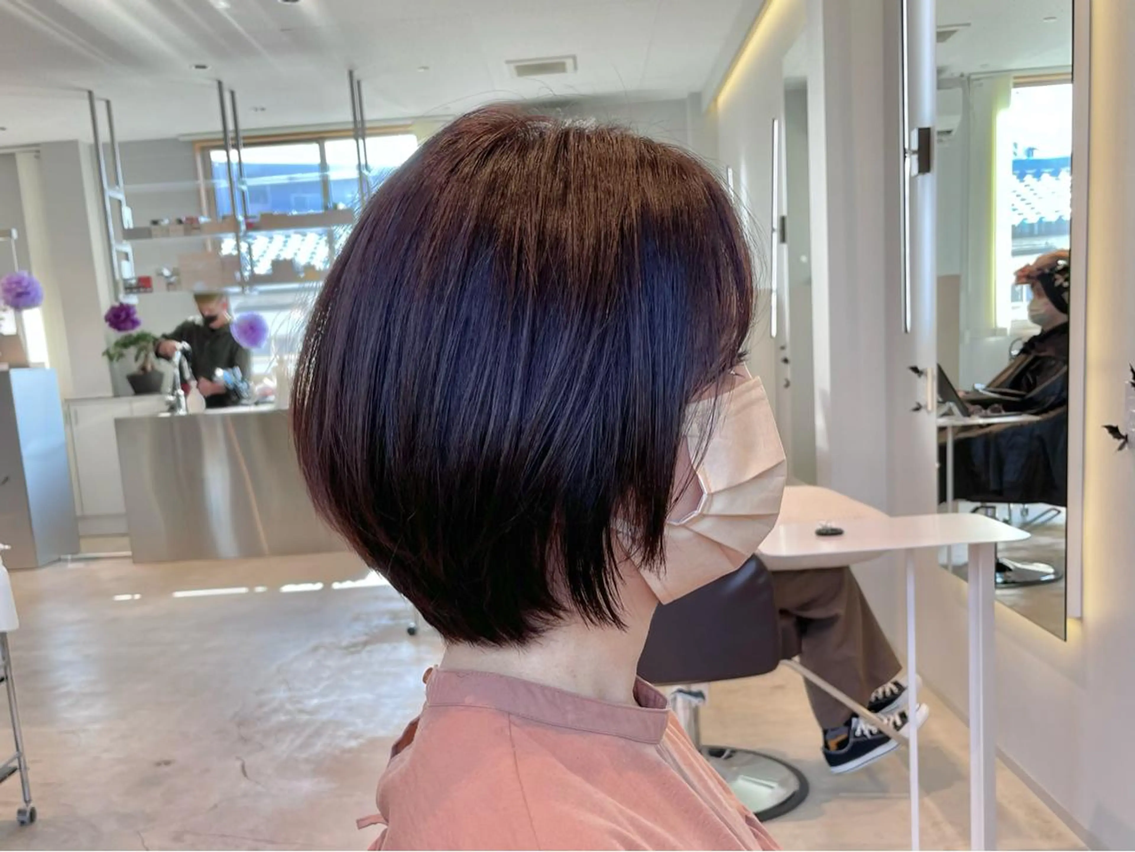 ショート カラー ショートボブ ボブ ショートヘア カット ヘアカラー トリートメント 中村 研介のヘアスタイル