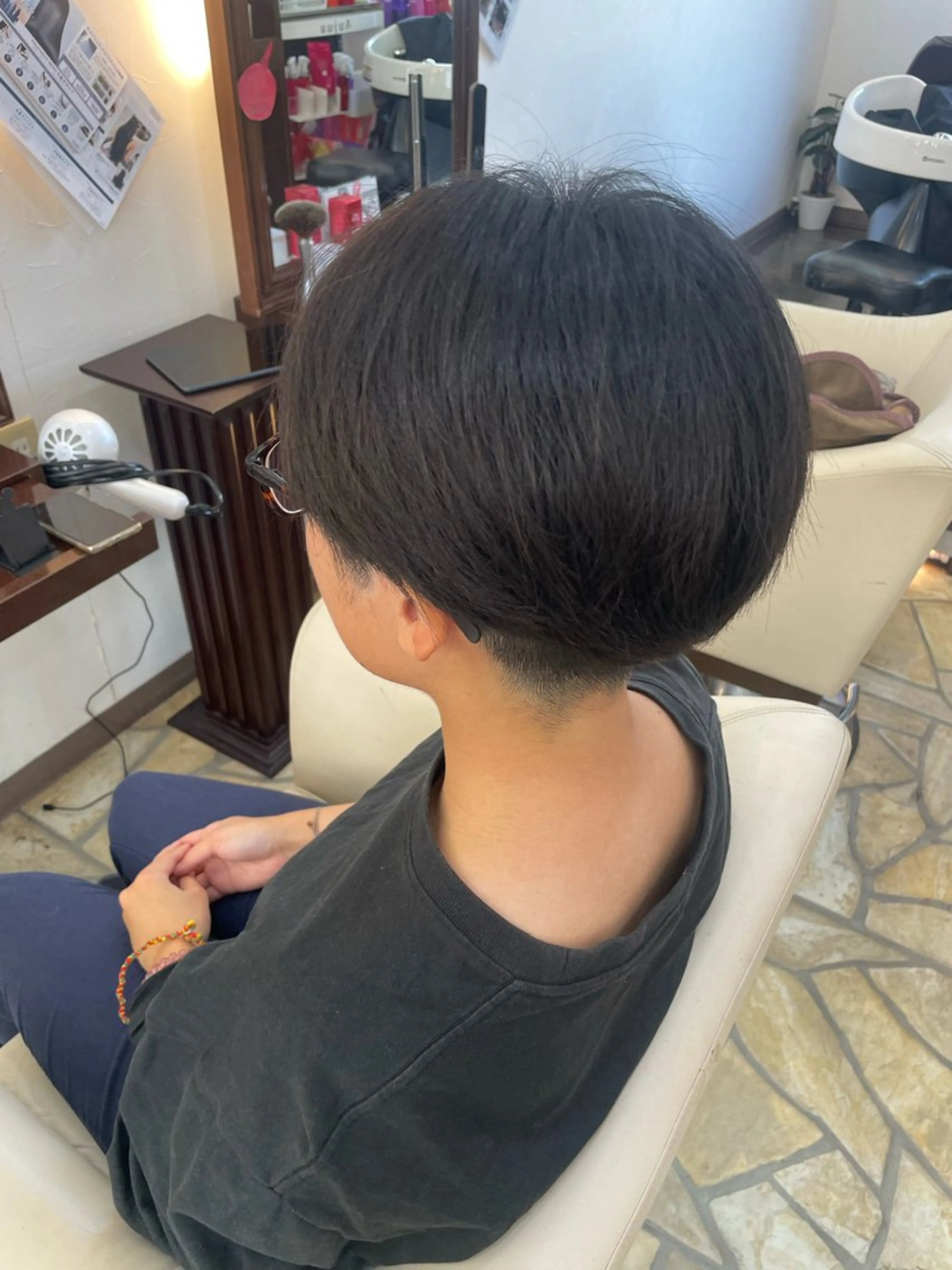 ショート タツミ マコトのヘアスタイル