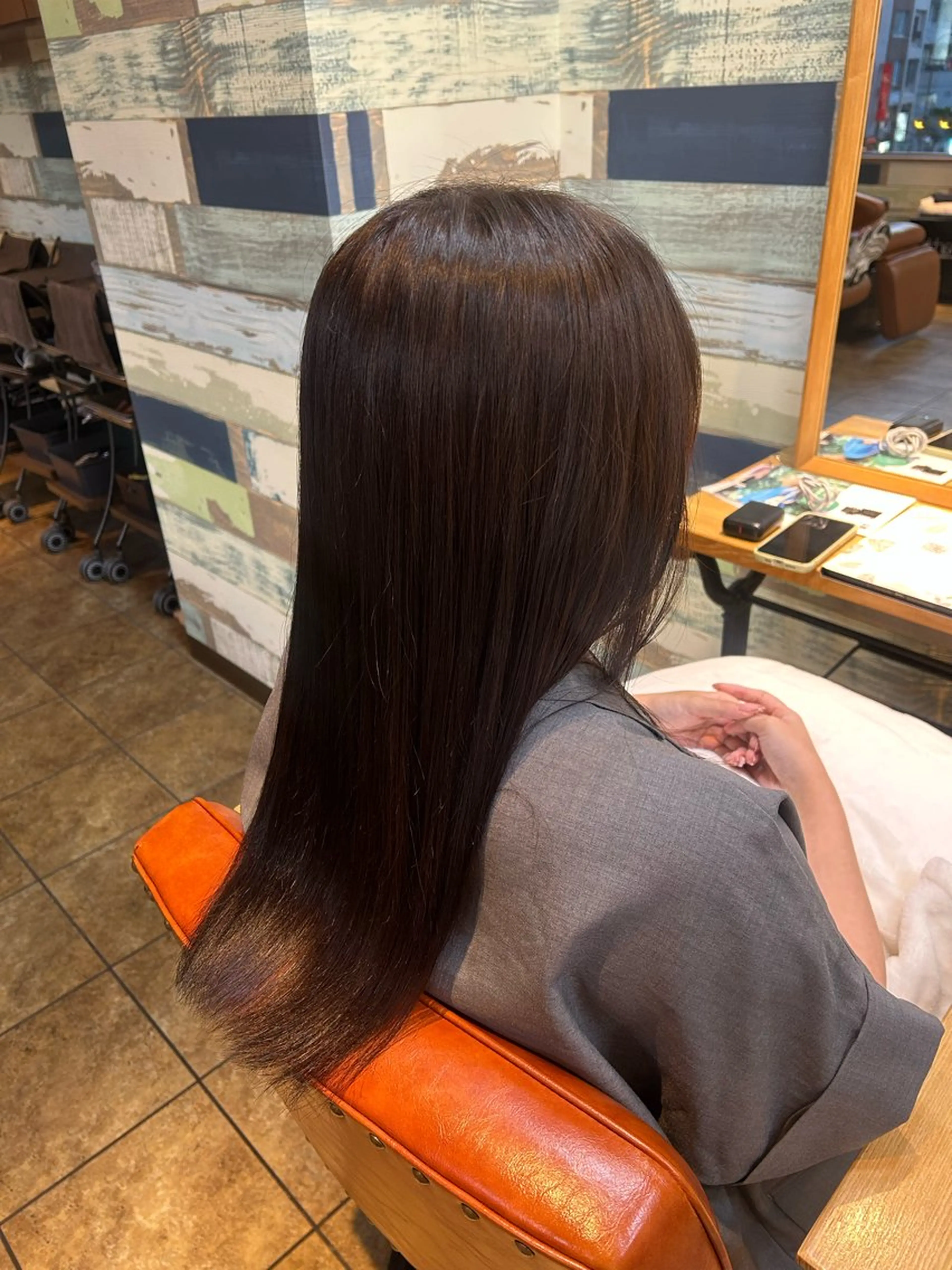 カラー ヘアカラー 透明感カラー🫧🩵 林　菜々美のヘアスタイル