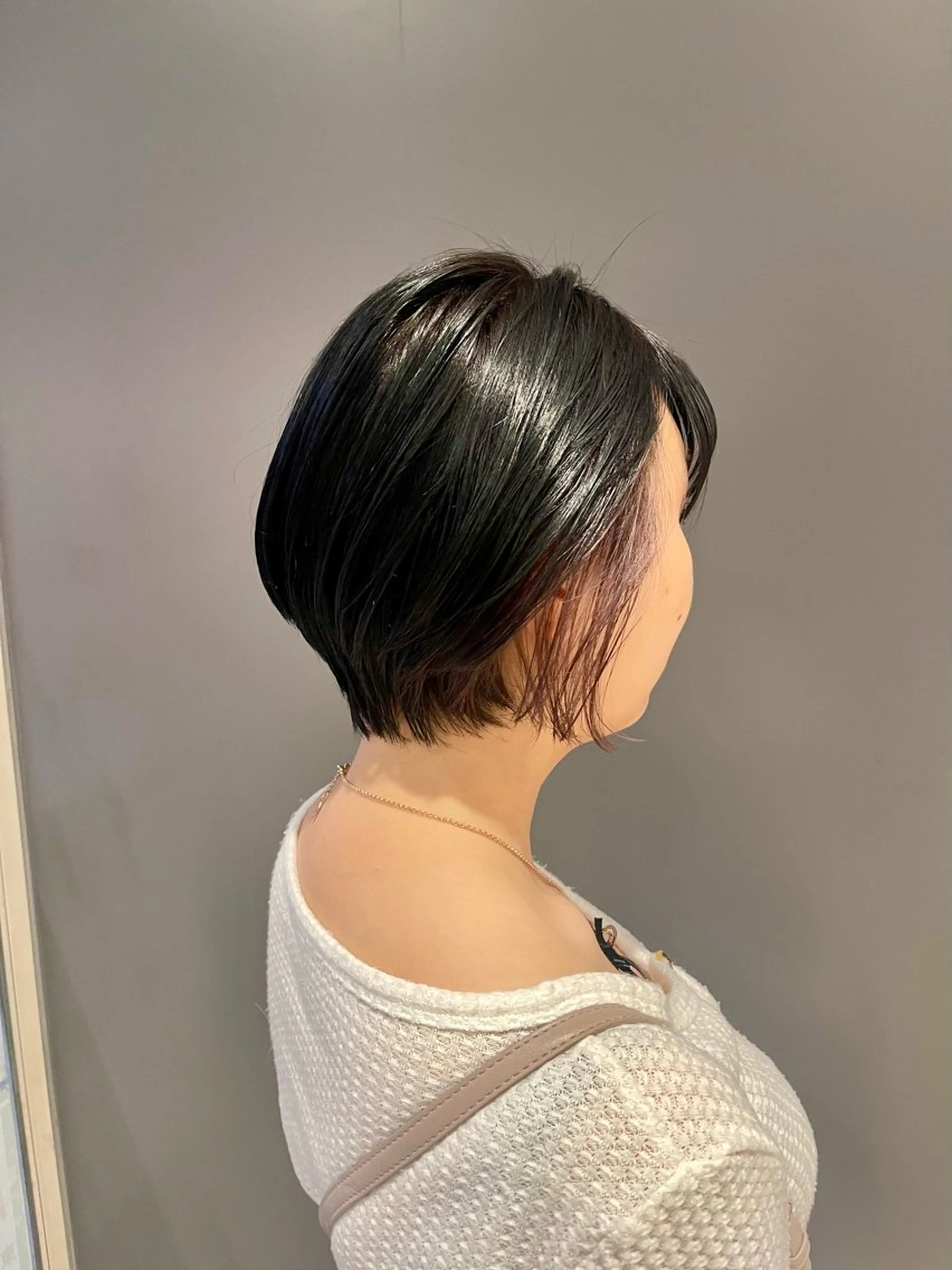 ショート カット ヘアカラー トリートメント 名古屋/本山/牧野 恭兵ショートカットのヘアスタイル