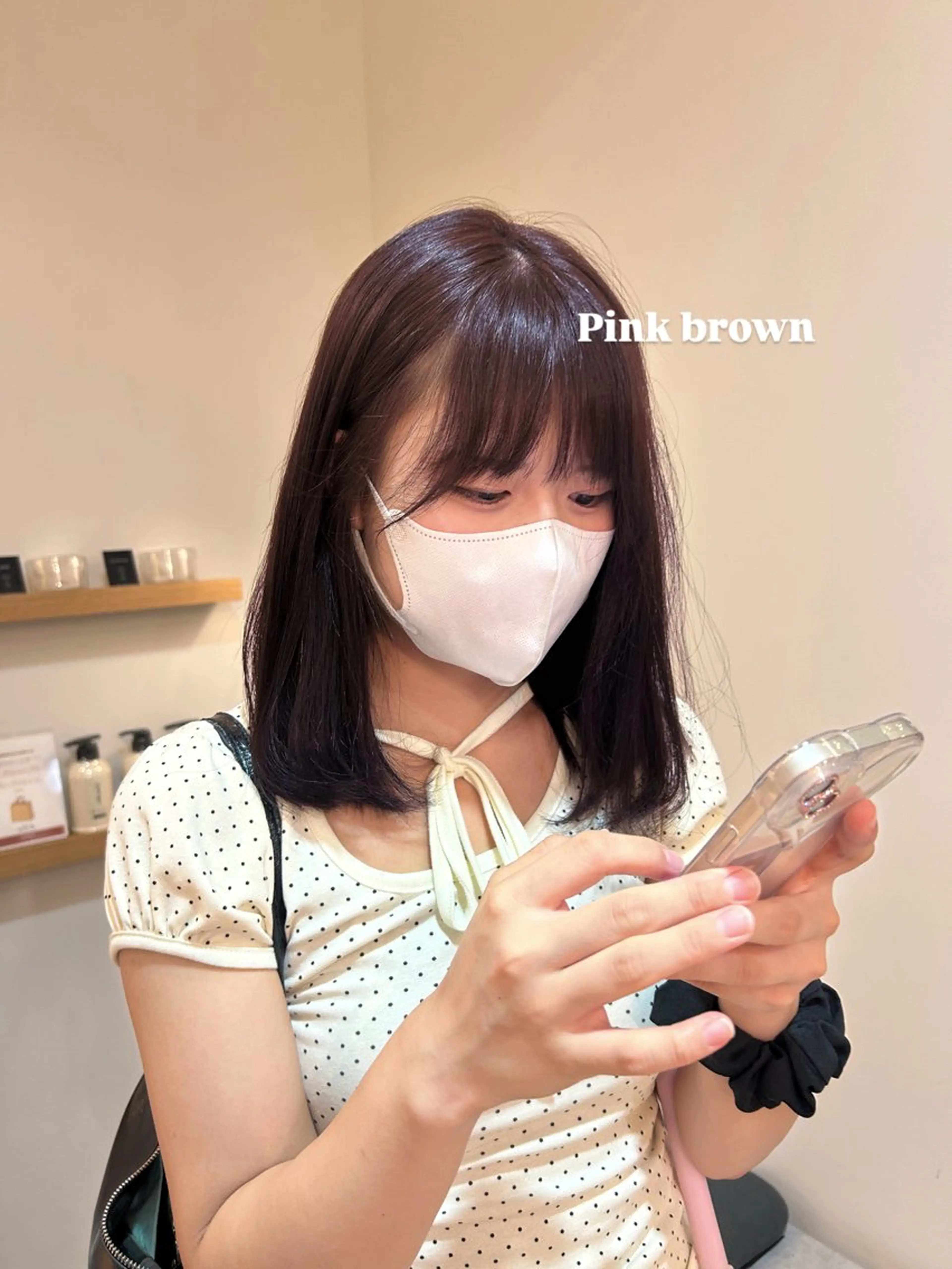ショート カラー ヘアカラー トリートメント 透明感color 🫧ruko🌿銀座のヘアスタイル