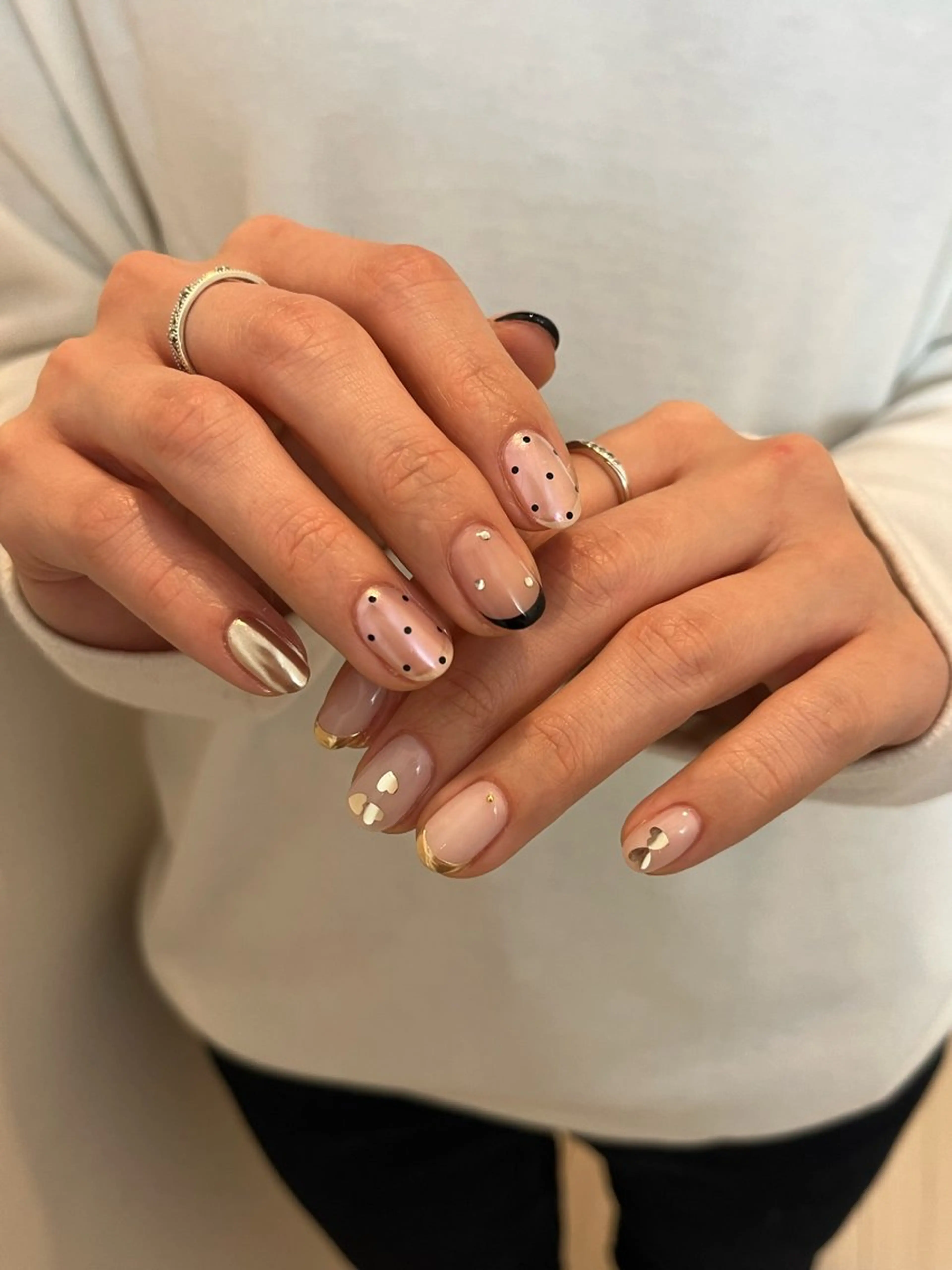 ネイル ハンドネイル NORA nail UMEDAのネイルデザイン