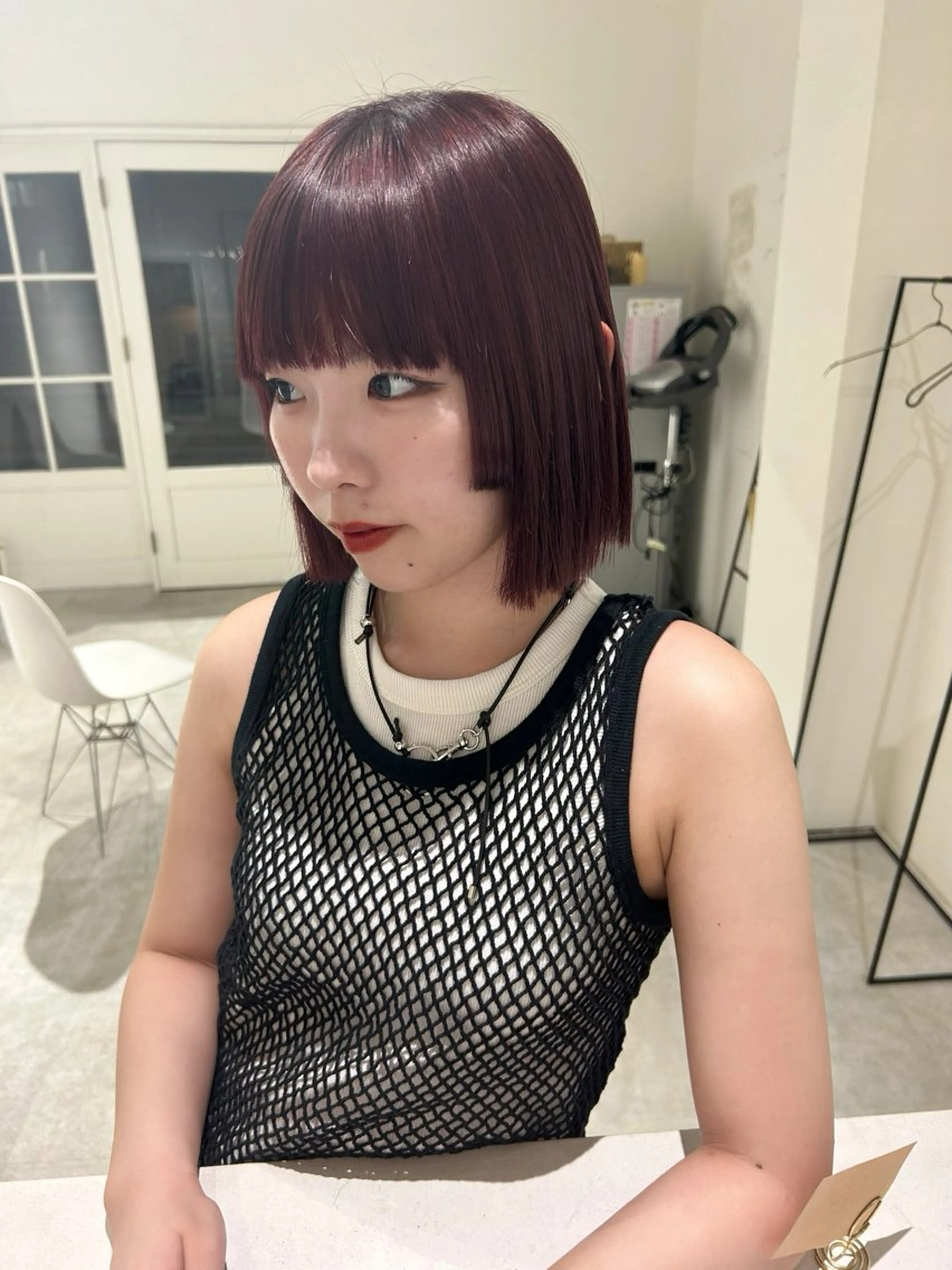 カラー juve.所属・マエダ ヒナのヘアスタイル