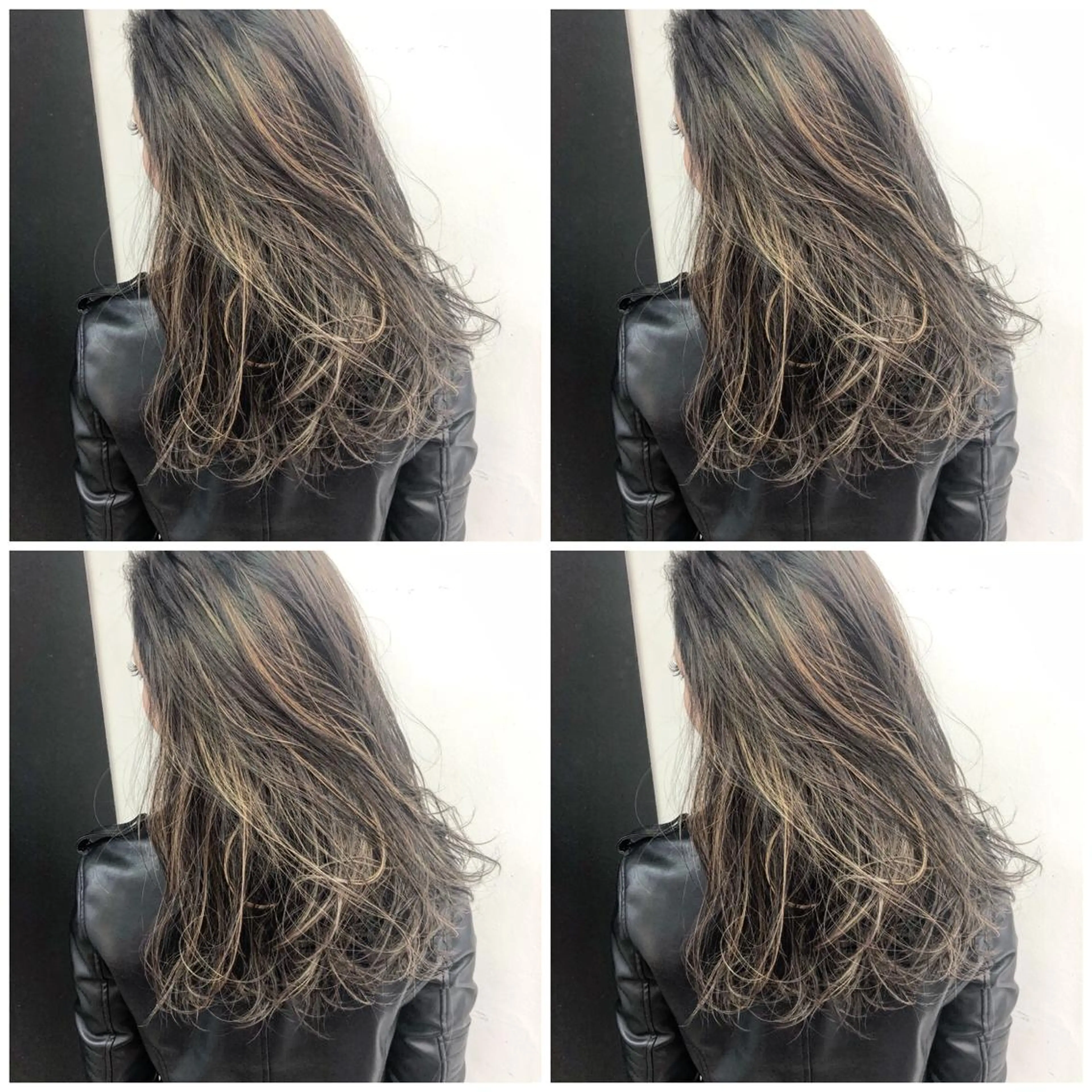 ロング カラー パーマ ヘアアレンジ メンズ キッズ ネイル マツエク・マツパ メンズハイライト 学生（メンズ向け） グラデーションカラー グレージュ ハイライトカラー 🇰🇷韓×中くびれ ヘア森田和貴のヘアスタイル
