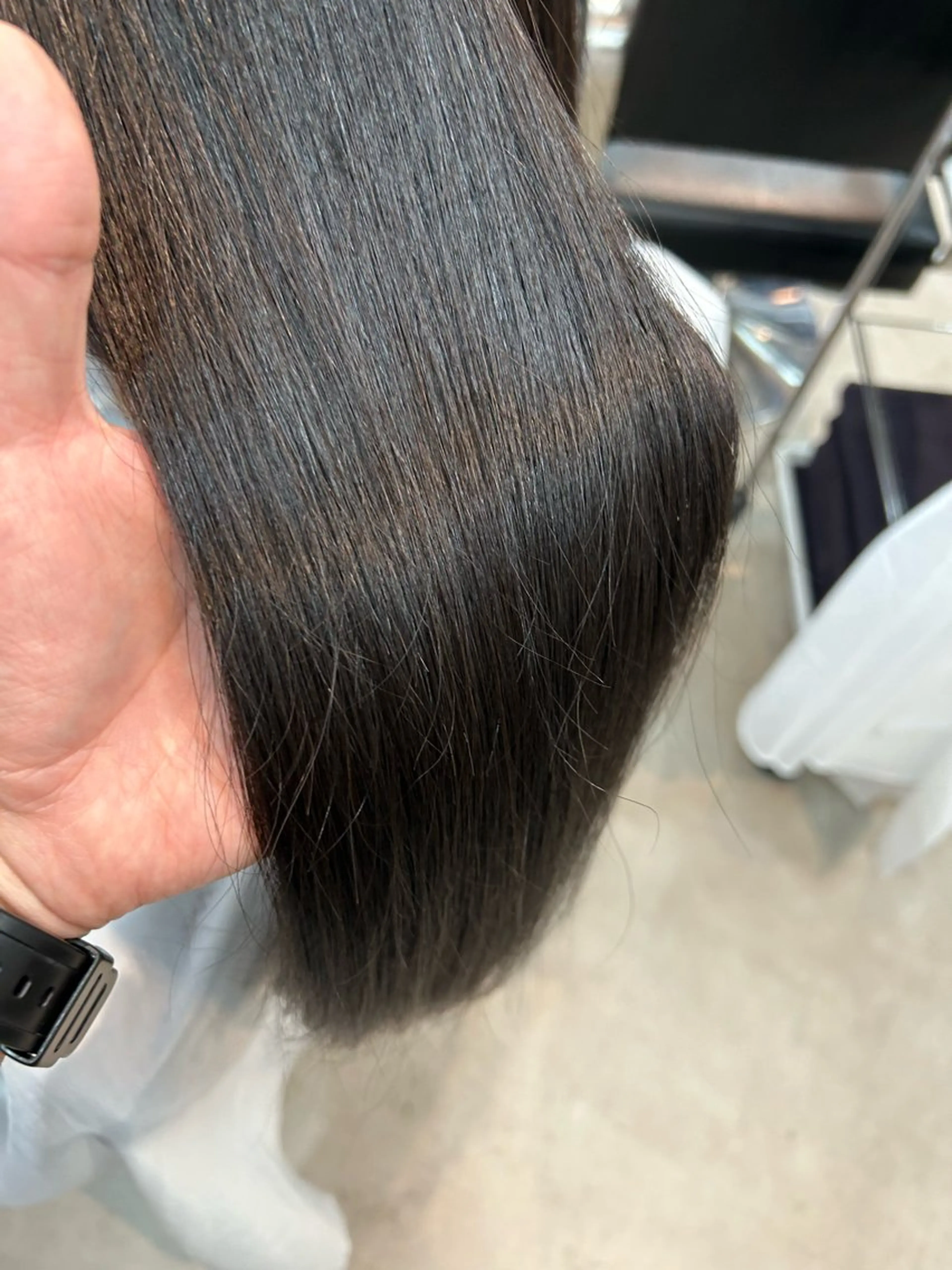 セミロング 縮毛矯正 トリートメント アール美容室厚木店所属・本厚木／アール セキマサシのヘアスタイル