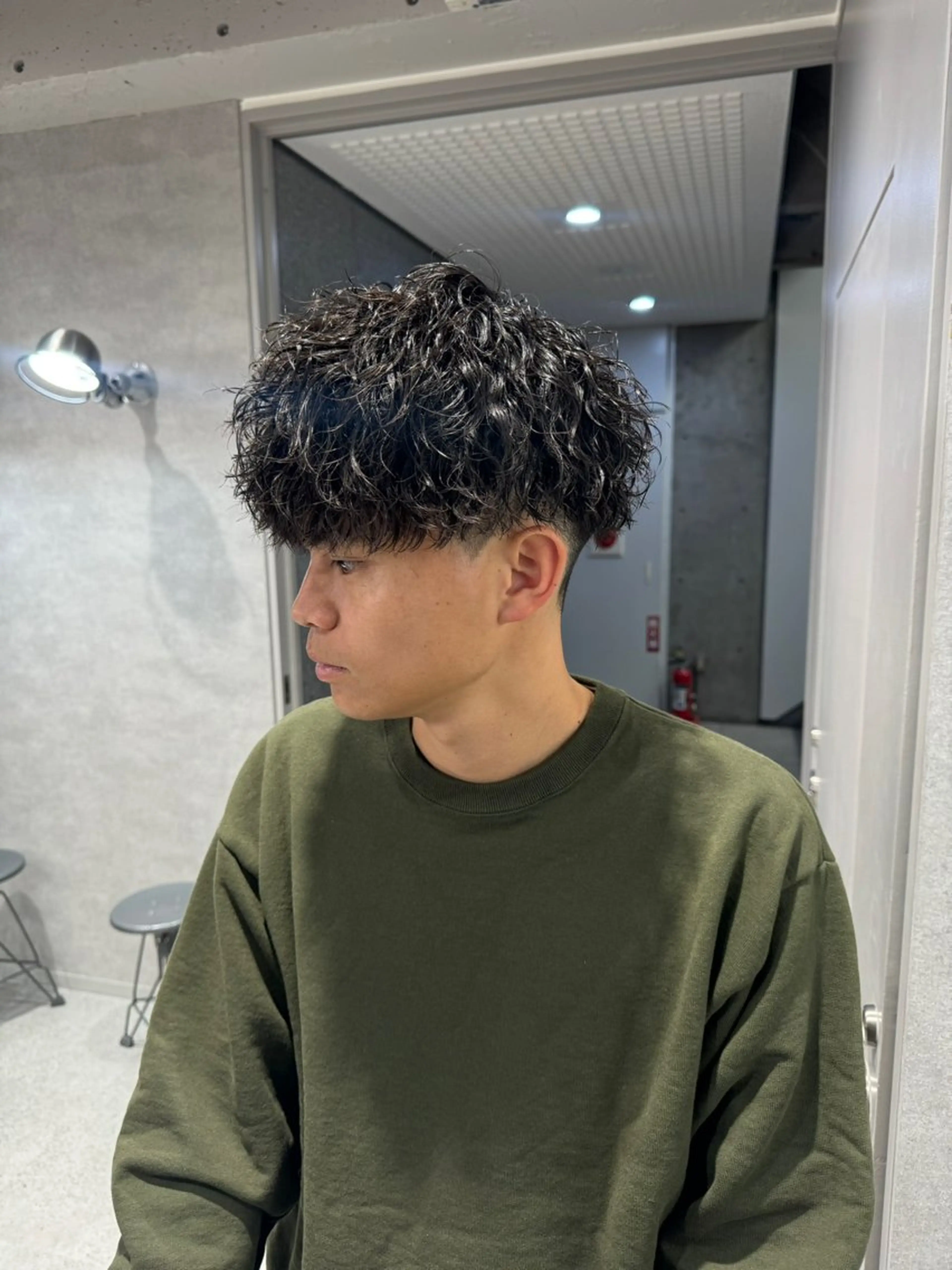 パーマ メンズ パーマ特化 まなるのヘアスタイル