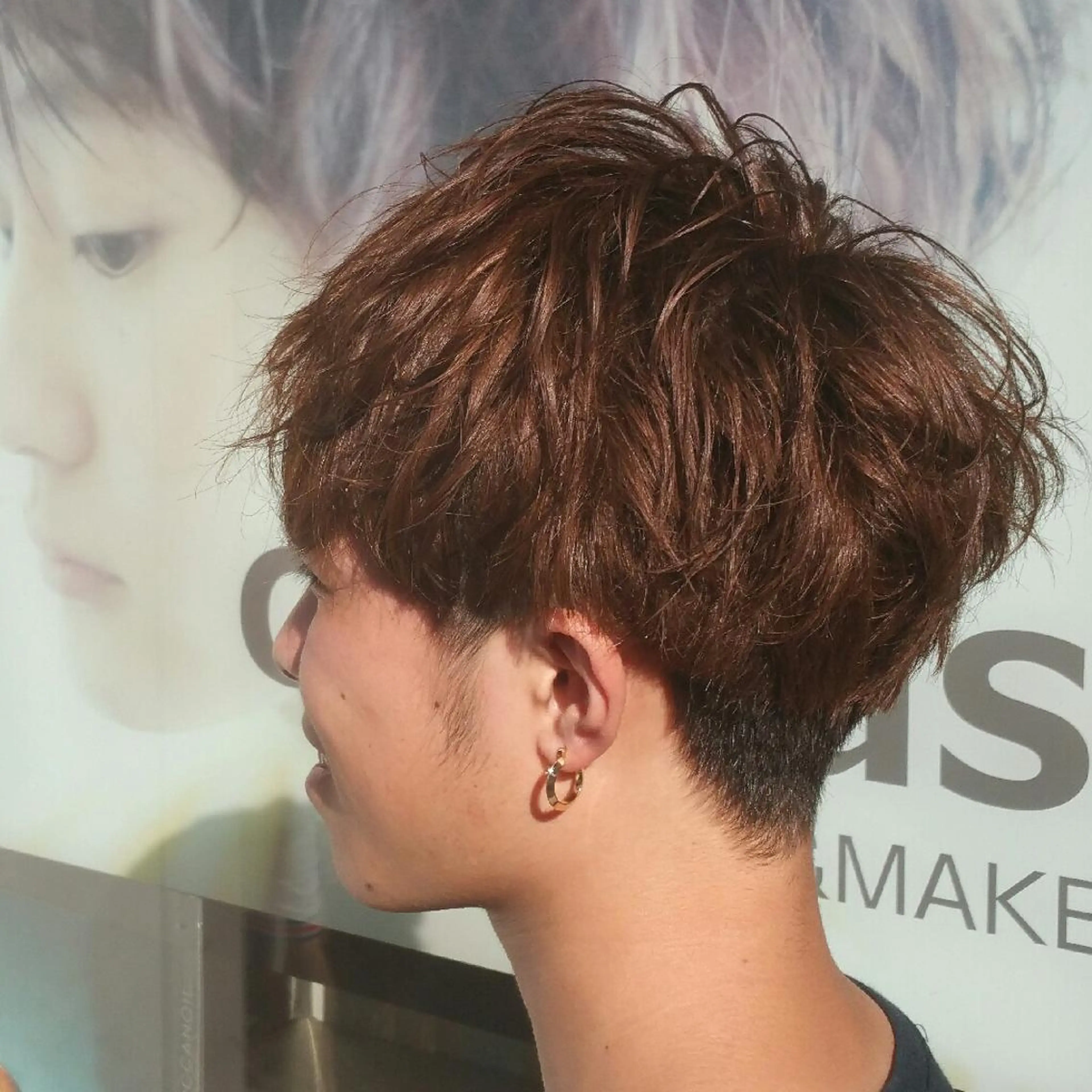 ショート ショートヘア ショートヘア💫 ハイトーン西田拓馬のヘアスタイル