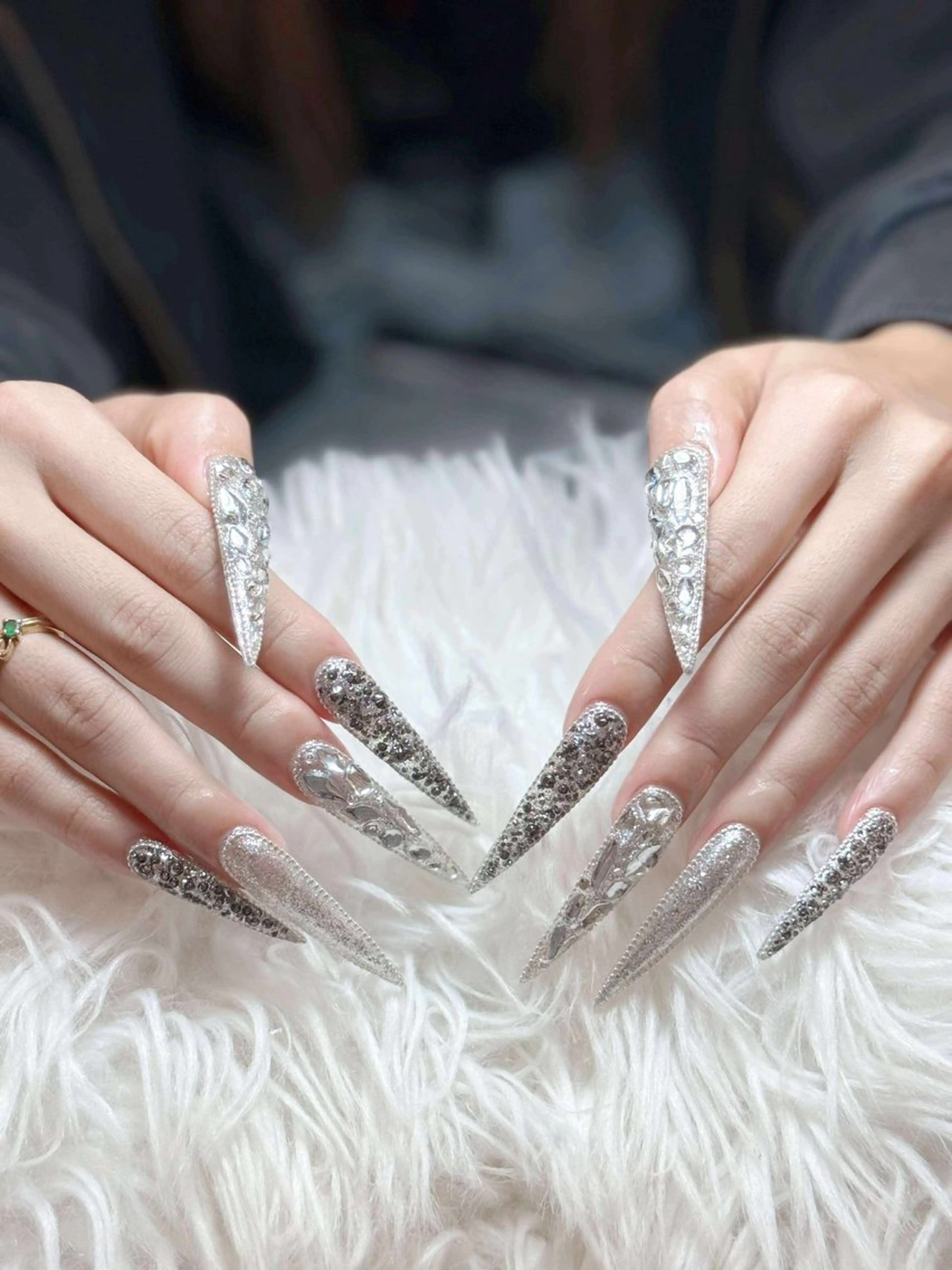 ネイル ハンドネイル ANH NAIL ゴテゴテ専門店💎のネイルデザイン