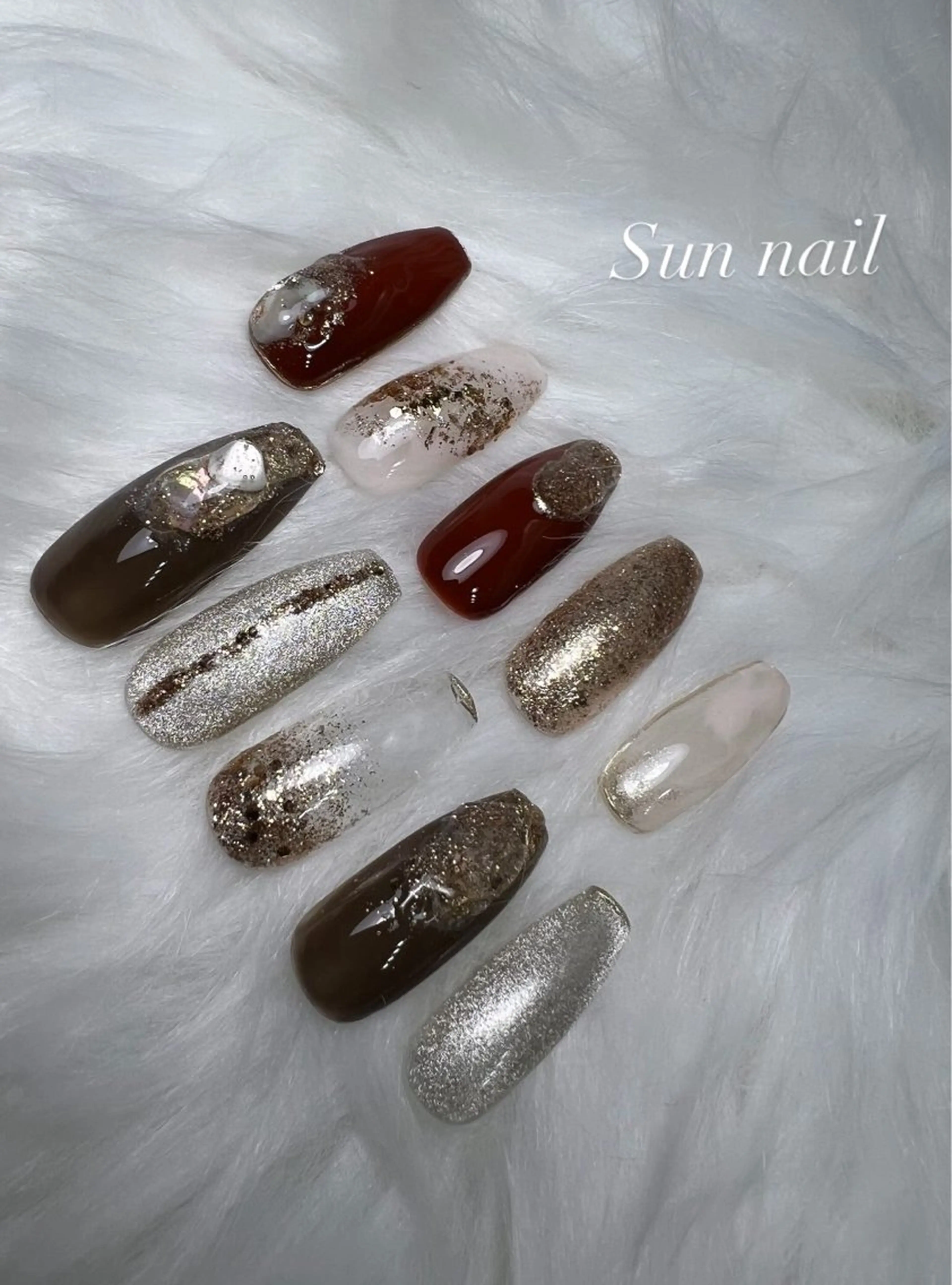 ネイル ハンドネイル フットネイル Sun nail ...ayaのネイルデザイン