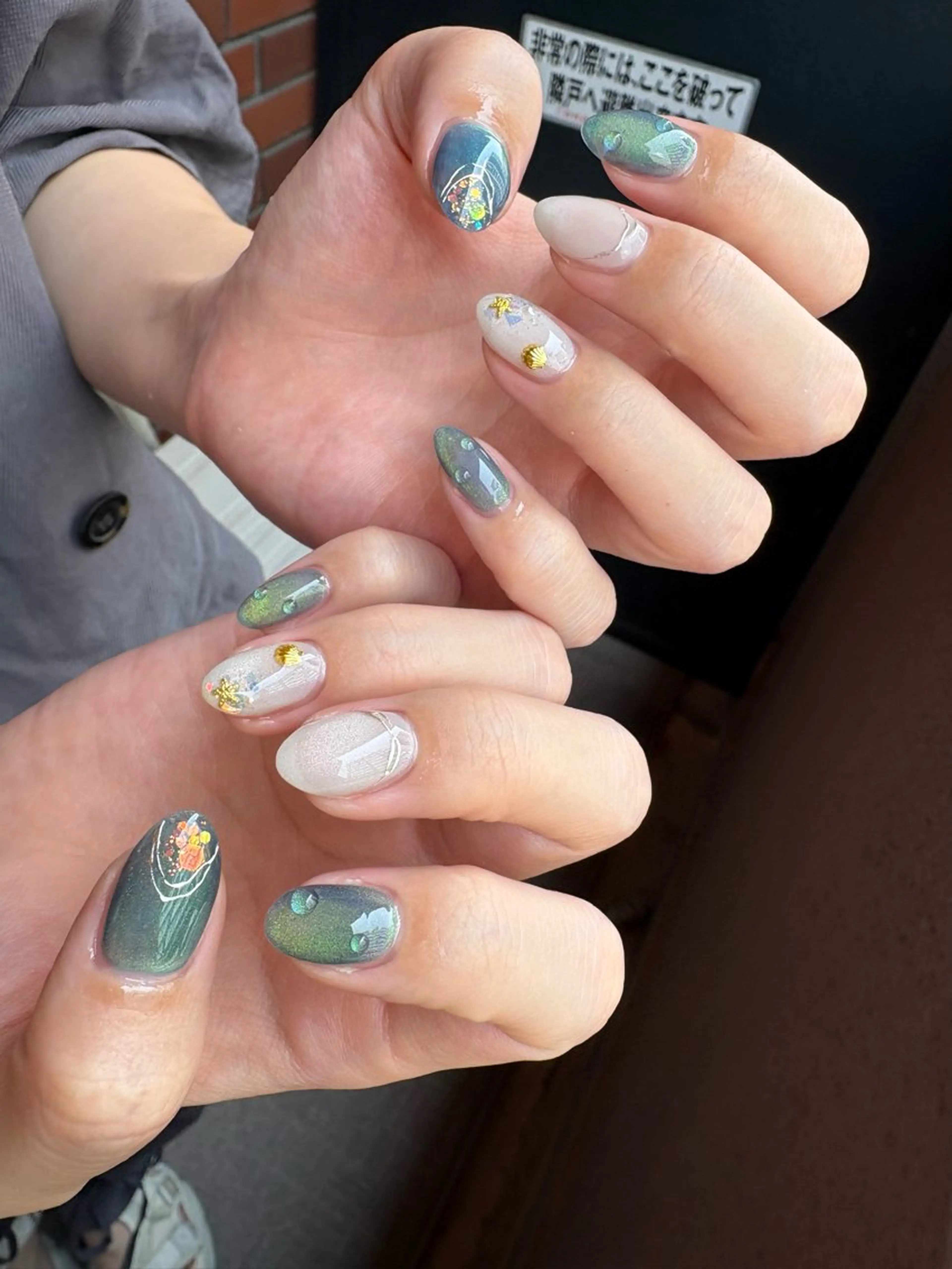 ネイル ジェルネイル パラジェル ハンドネイル to:que(トーク)所属・本町🤍パラジェル 自爪育成✨🤍のネイルデザイン