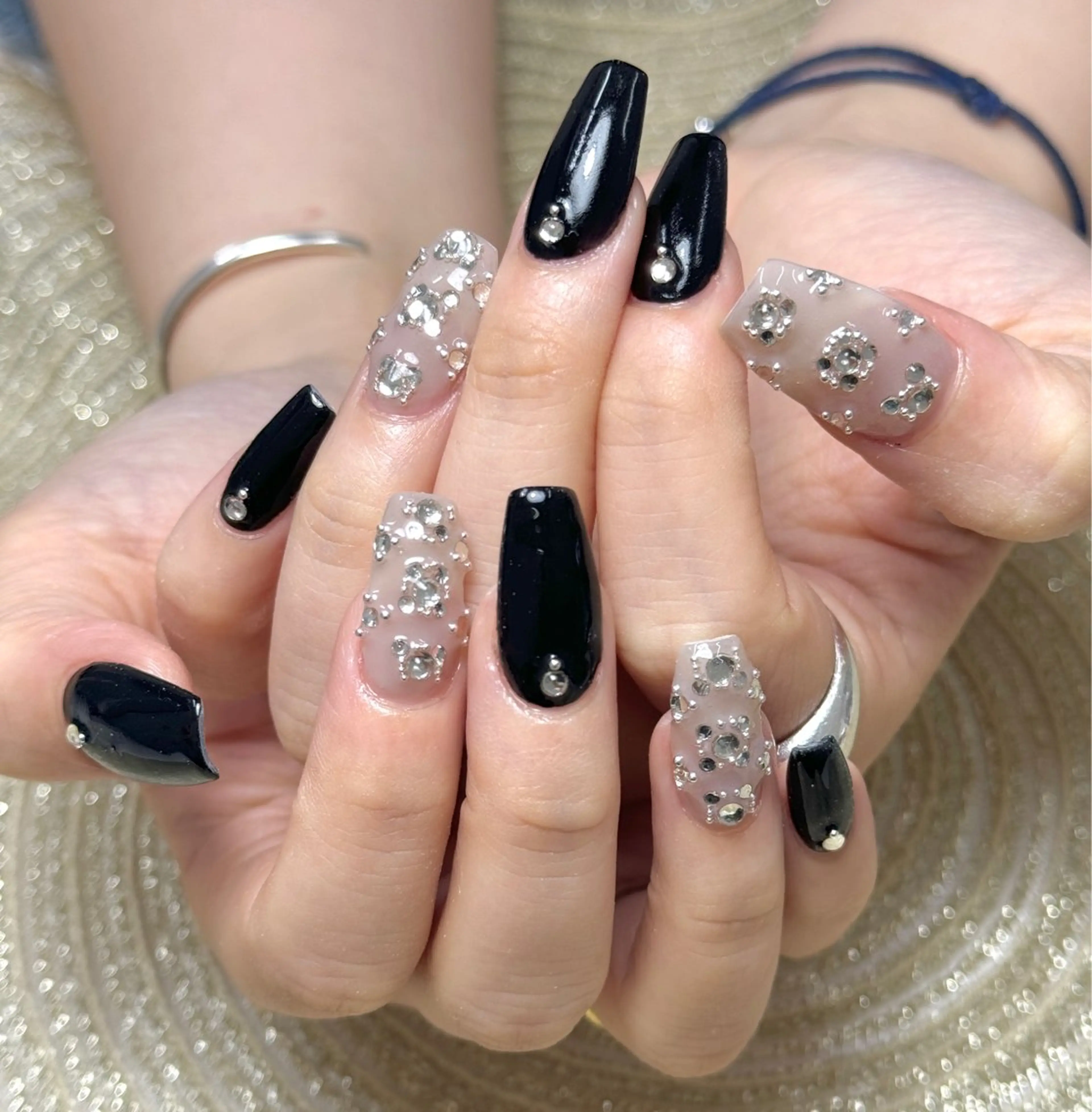 ネイル キラキラネイル ハンドネイル MOA NAIL所属・moa nailのネイルデザイン