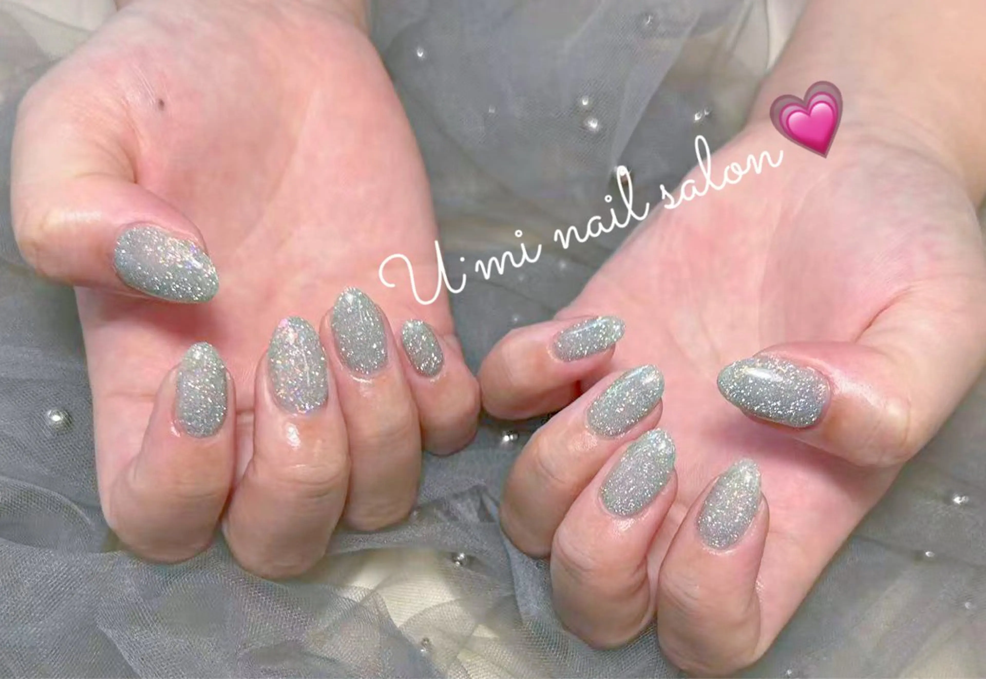ネイル フラッシュネイル ワンカラーネイル U·Mi nail salon所属・U·Mi 容のネイルデザイン