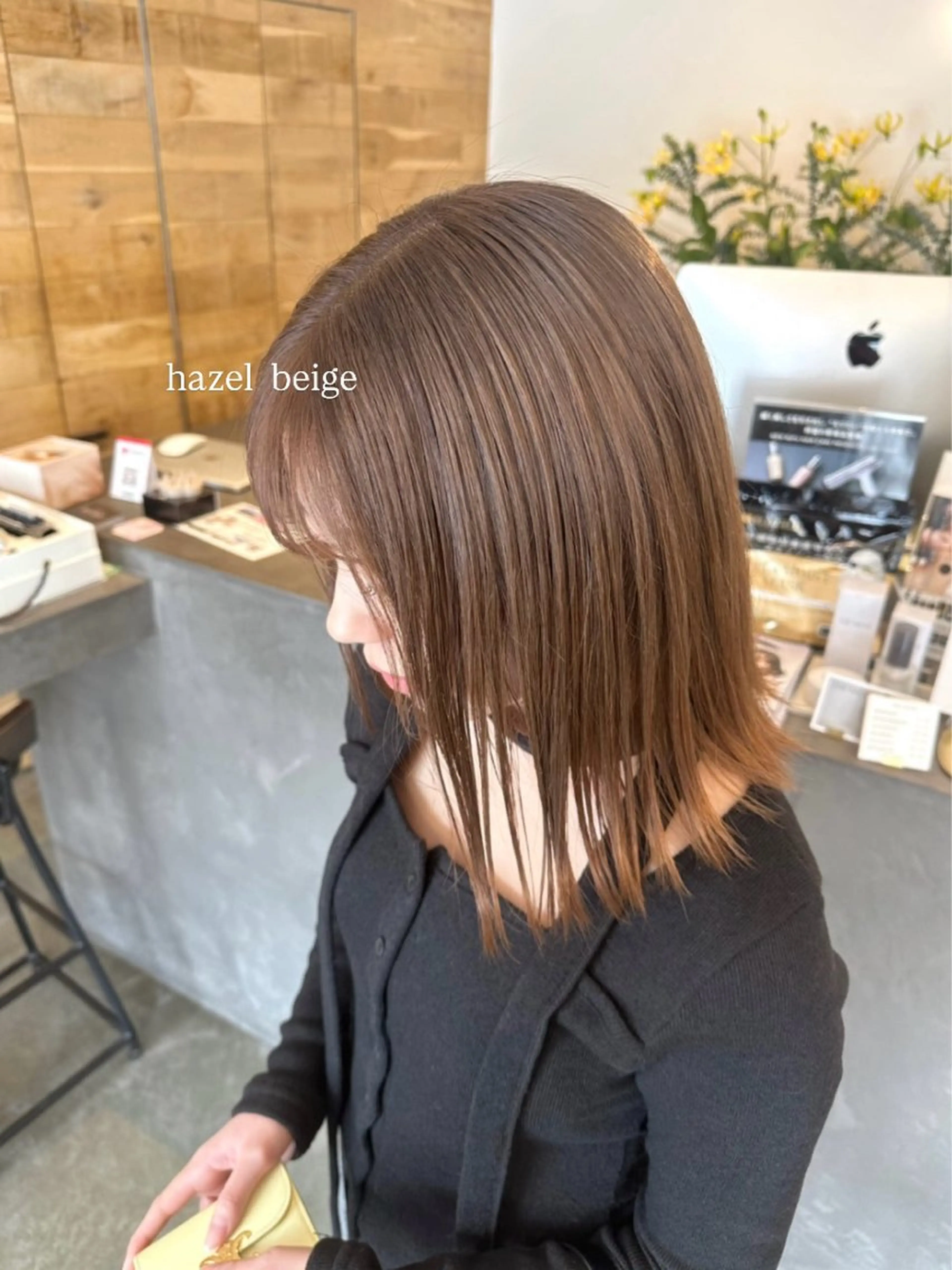 ミディアム jjeno所属・aisa 札幌カラーモデル🎀のヘアスタイル