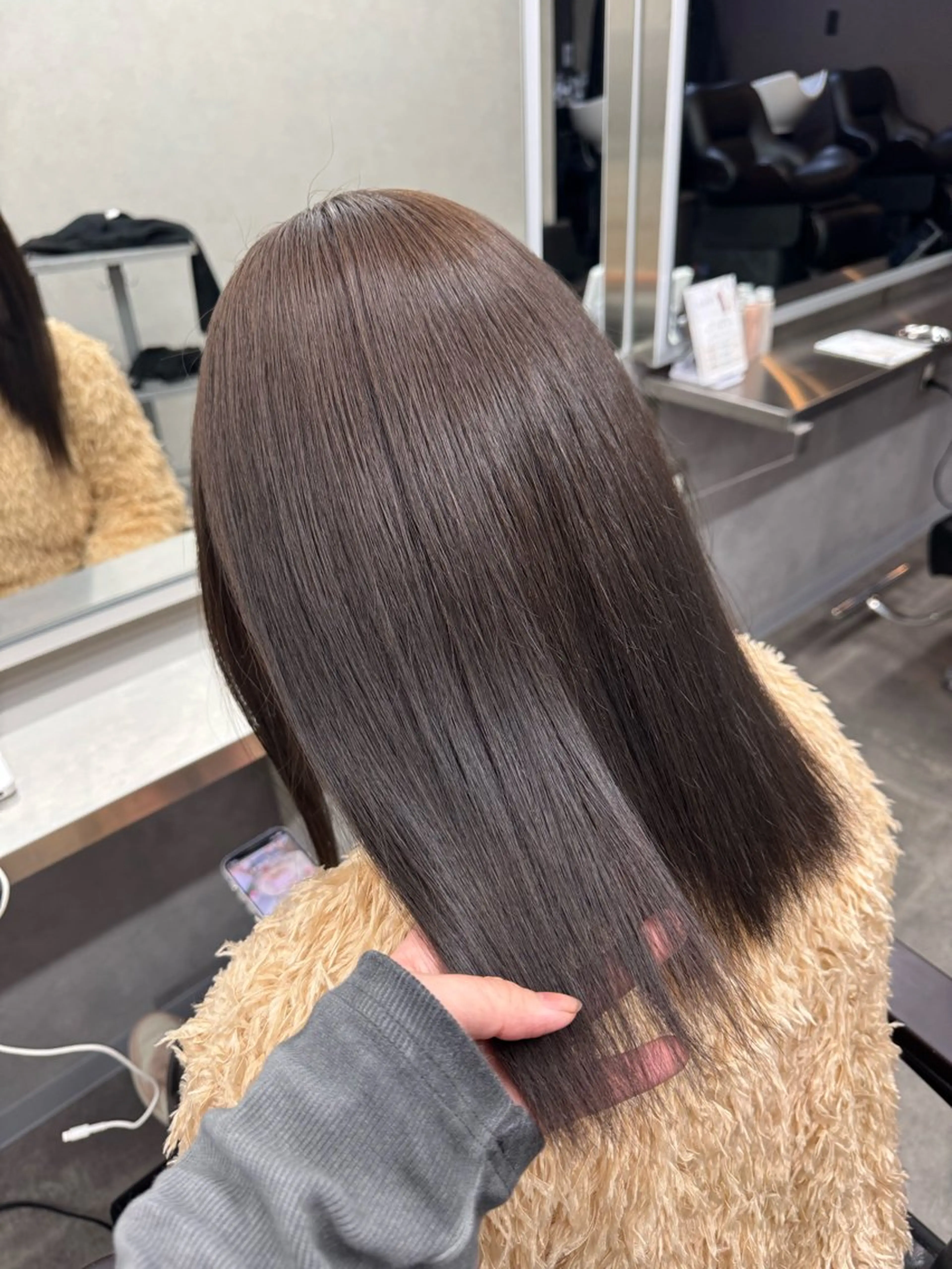 ミディアム ヘアカラー トリートメント fand / hinaのヘアスタイル