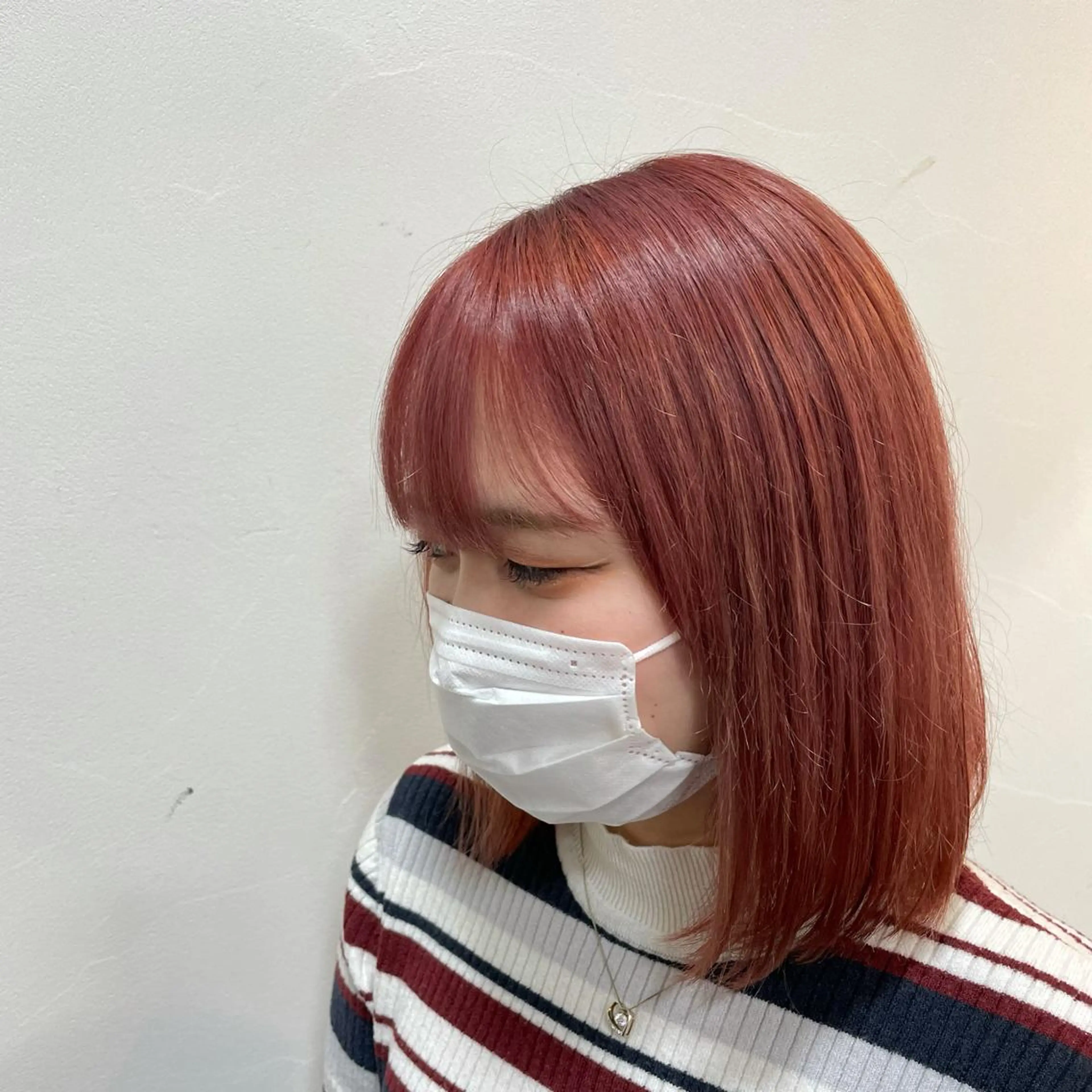 ミディアム カラー ヘアカラー トリートメント ヘアセット 🌼杉田 胡桃🌼のヘアスタイル