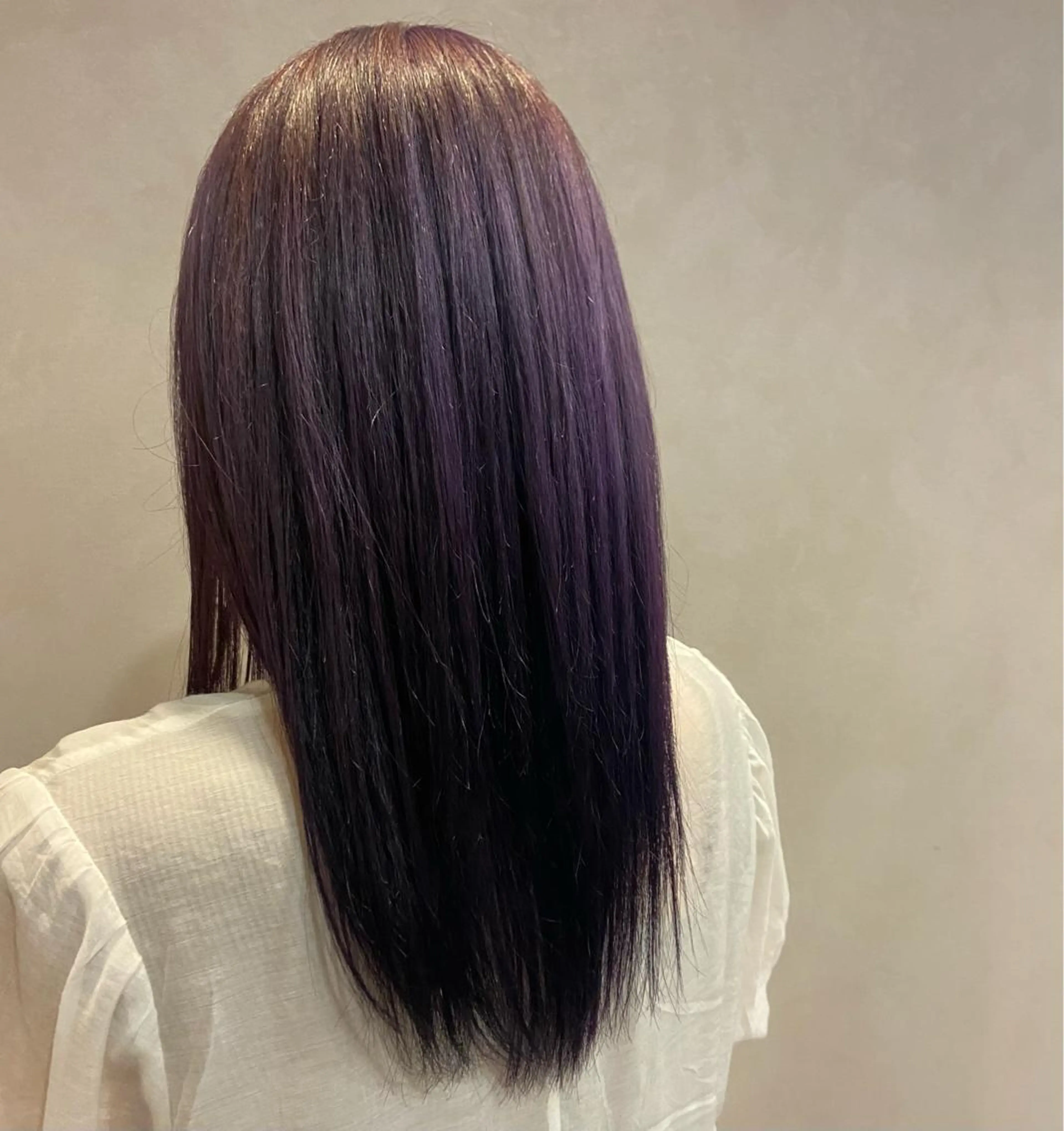 ロング カラー ヘアアレンジ ラベンダーカラー TIDEHAIR SHIHOのヘアスタイル