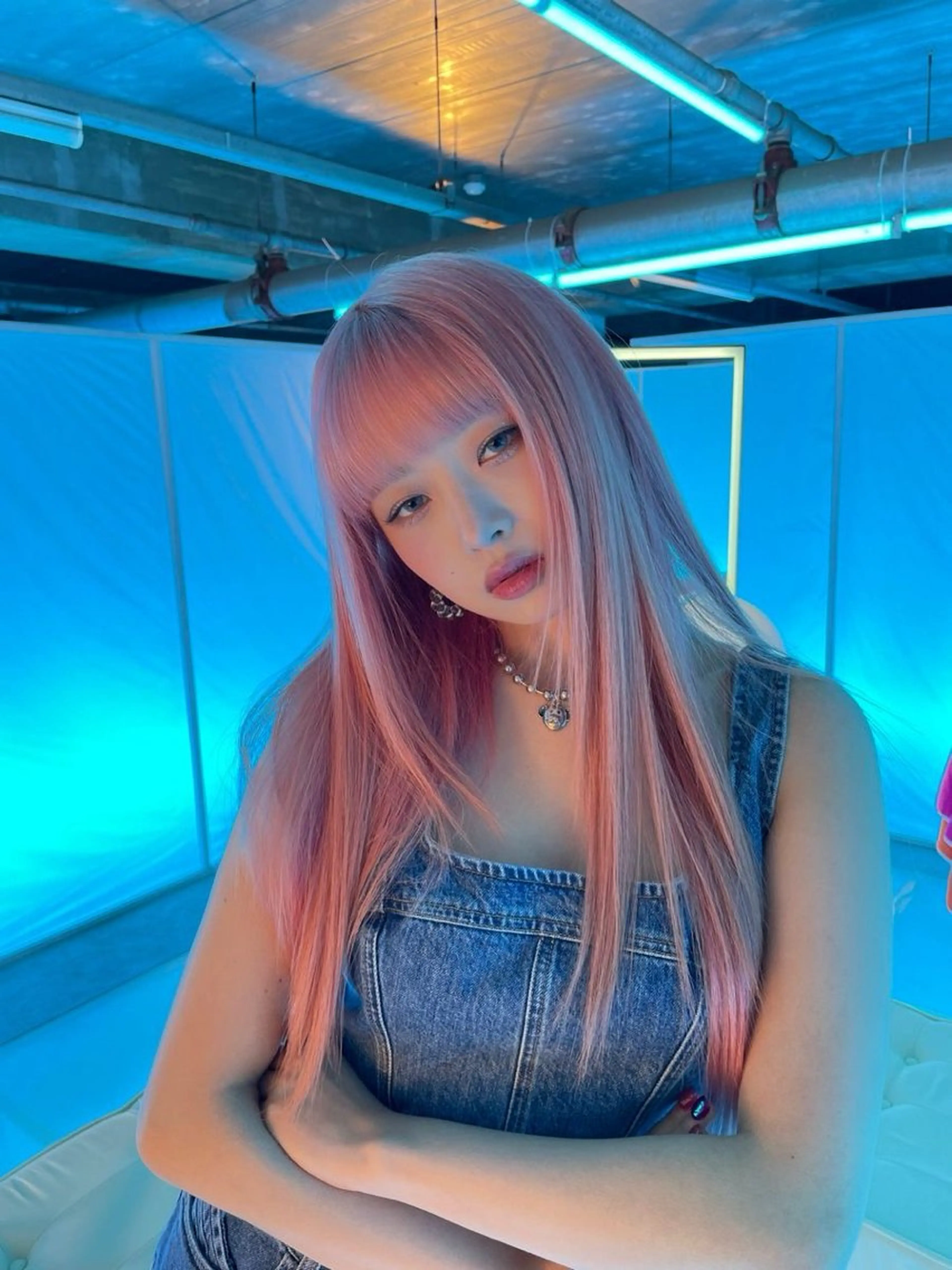 ロング 🥀ワンホン風暖色 カラーRISA🥀のヘアスタイル