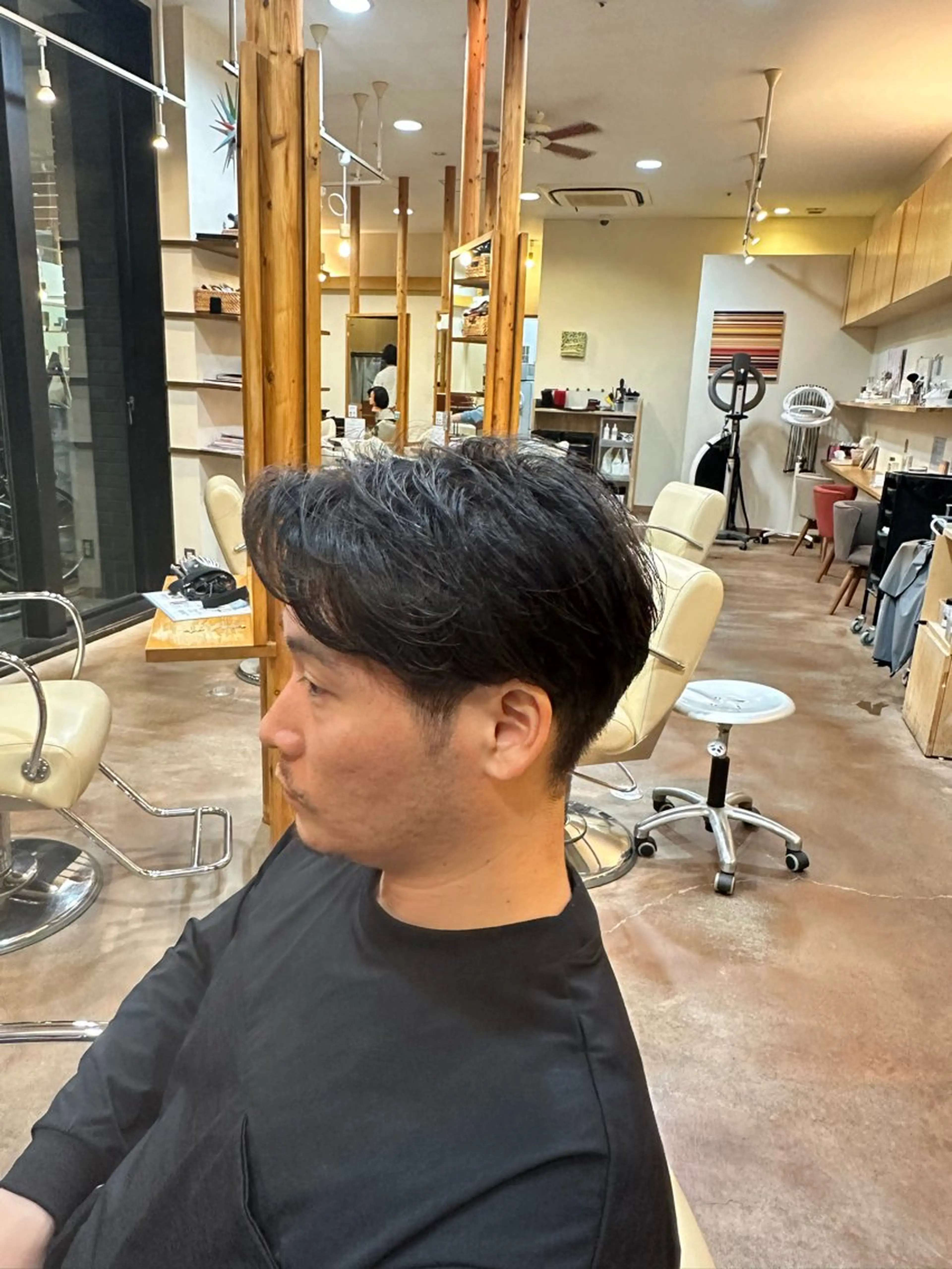 ショート パーマ メンズ Lit.自由が丘(SENJYU自由が丘)所属・【髪質改善/美髪】 ⭐️川嶋 陸央⭐️のヘアスタイル