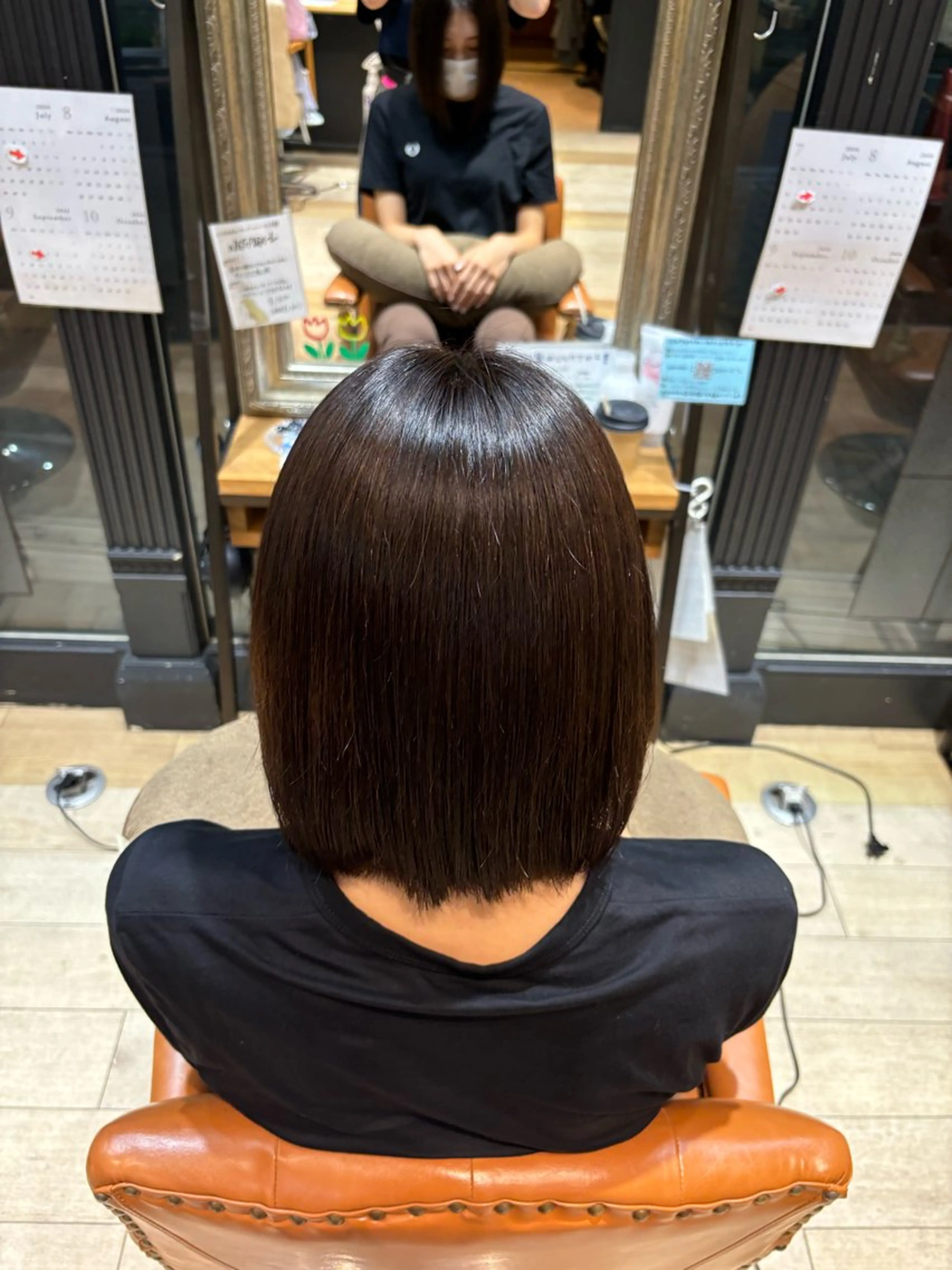 カラー ヘアカラー トリートメント しおり/🍬 KOKORO🤍のヘアスタイル