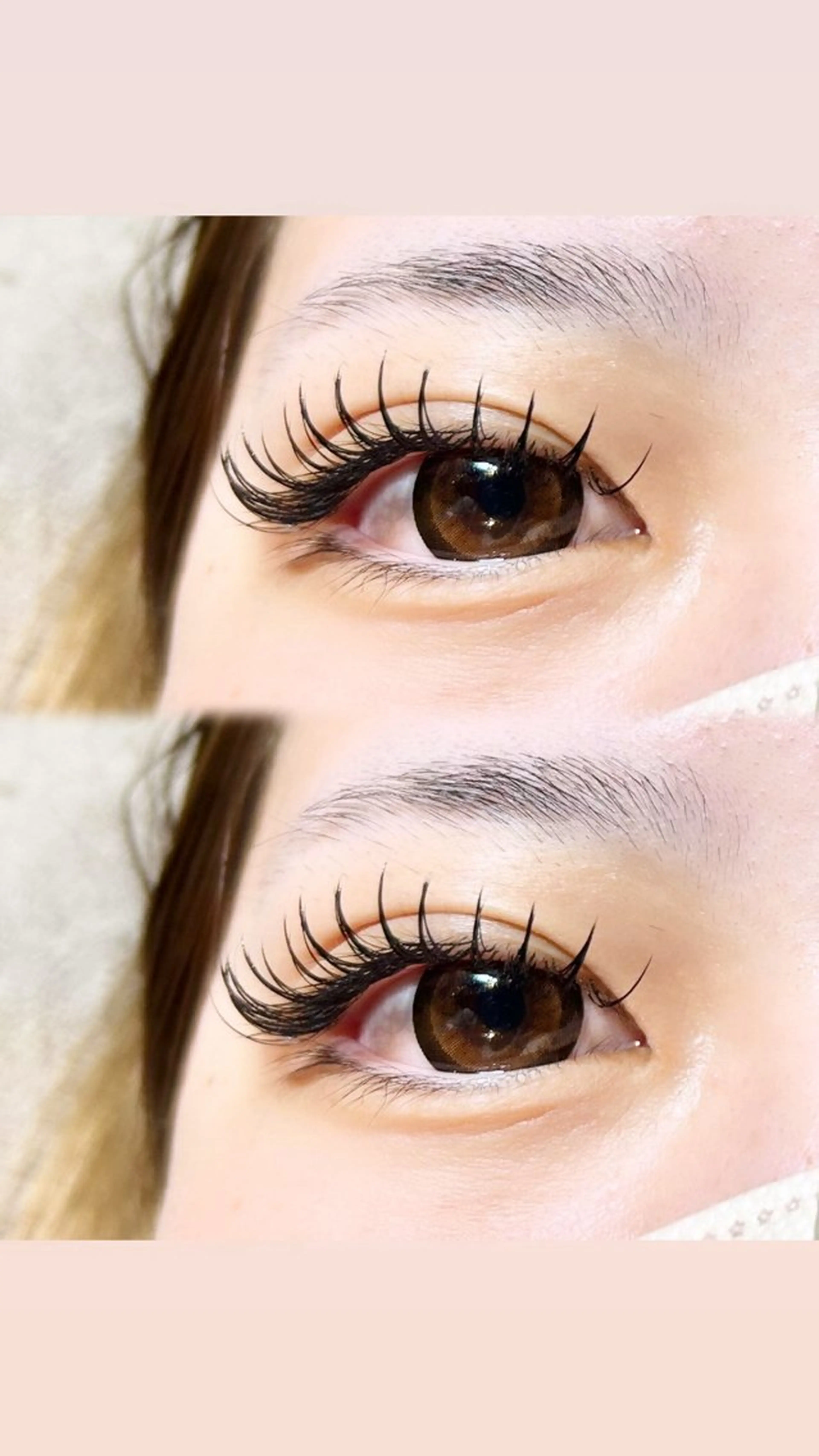 マツエク・マツパ 付け放題 フラットラッシュ Mercury curl　marieのマツエク・マツパデザイン