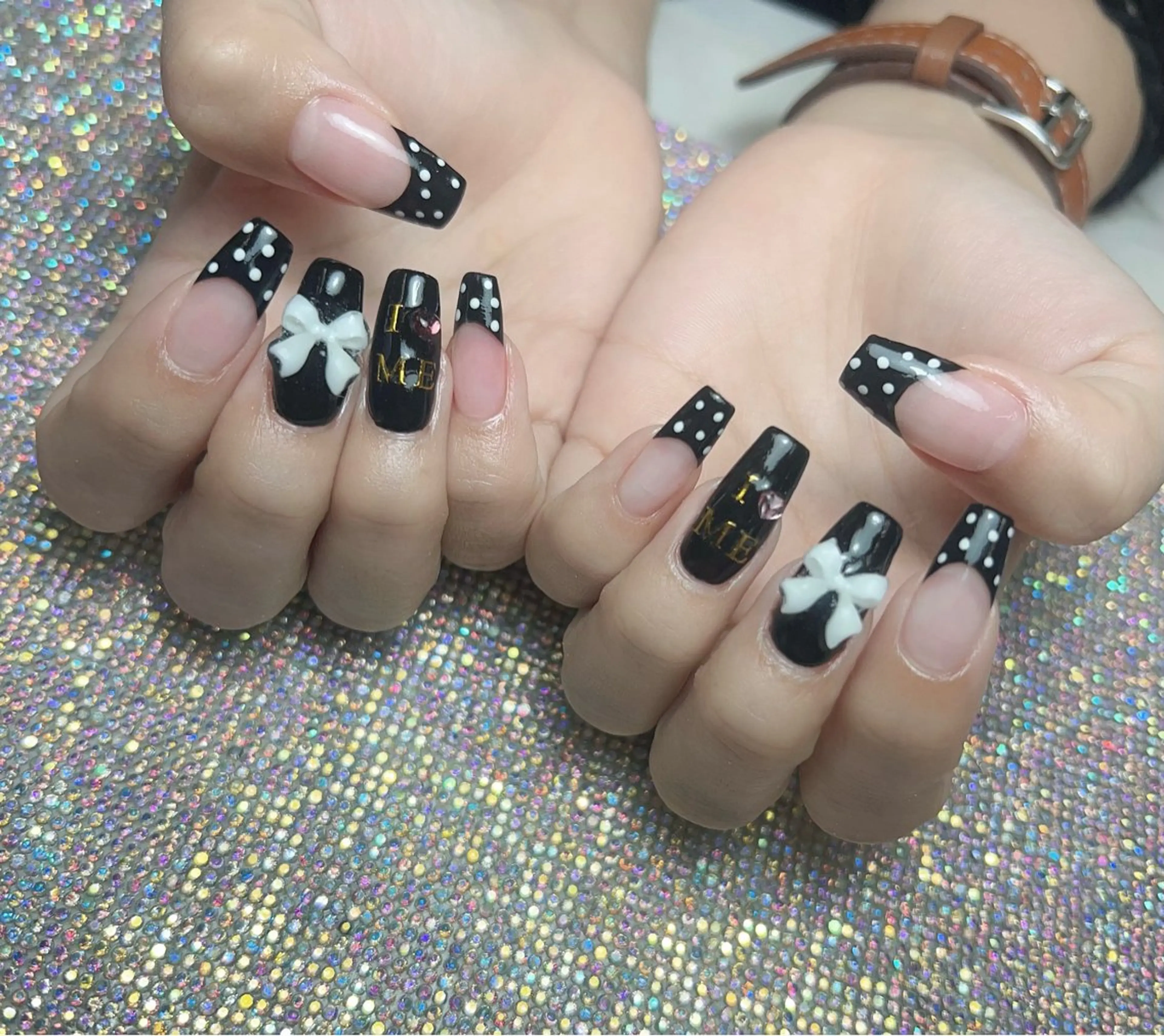 JRオフなし🚪チップ長さ出し❤︎持ち込みデザインの写真