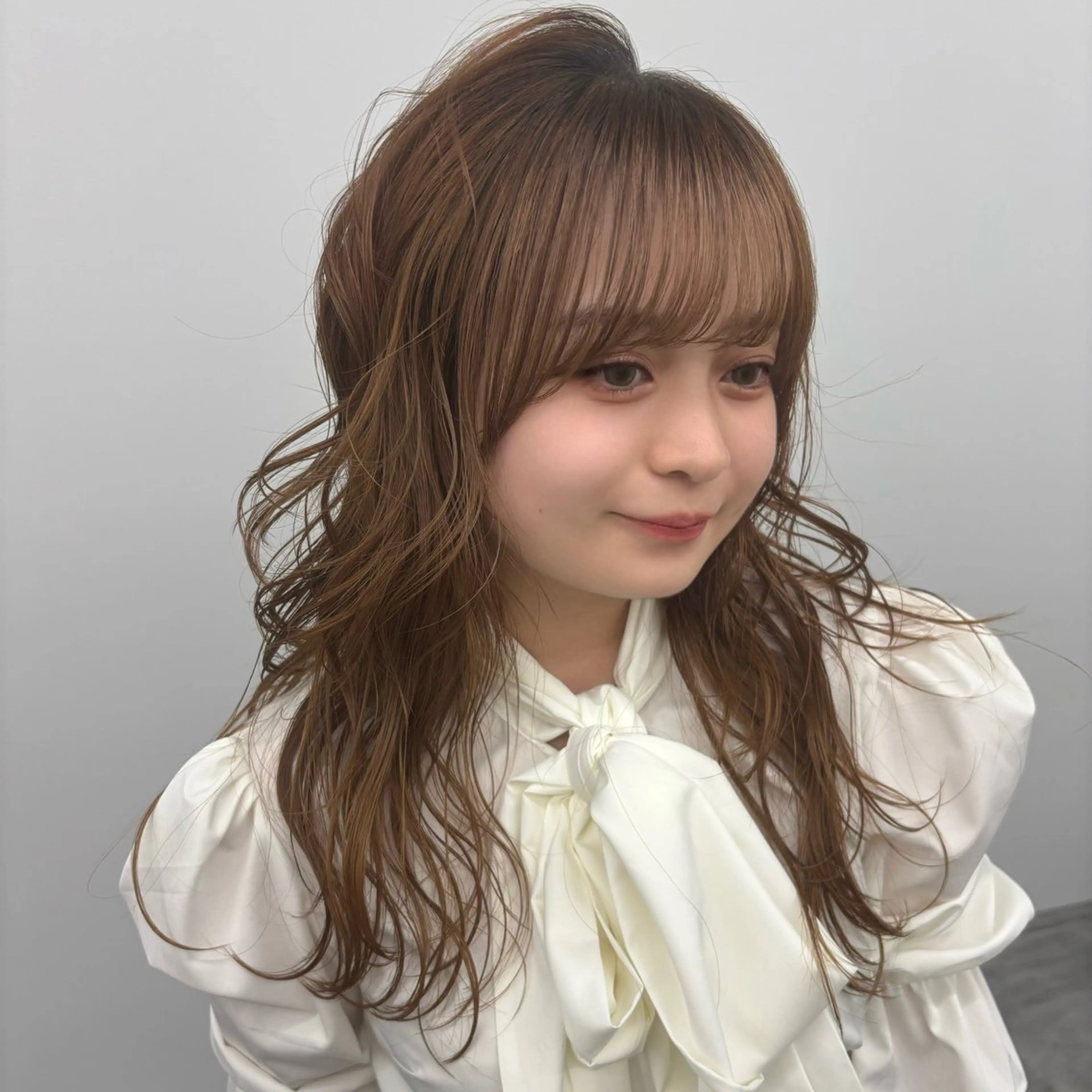 ワンカラー＋顔まわりカット♡♡の写真