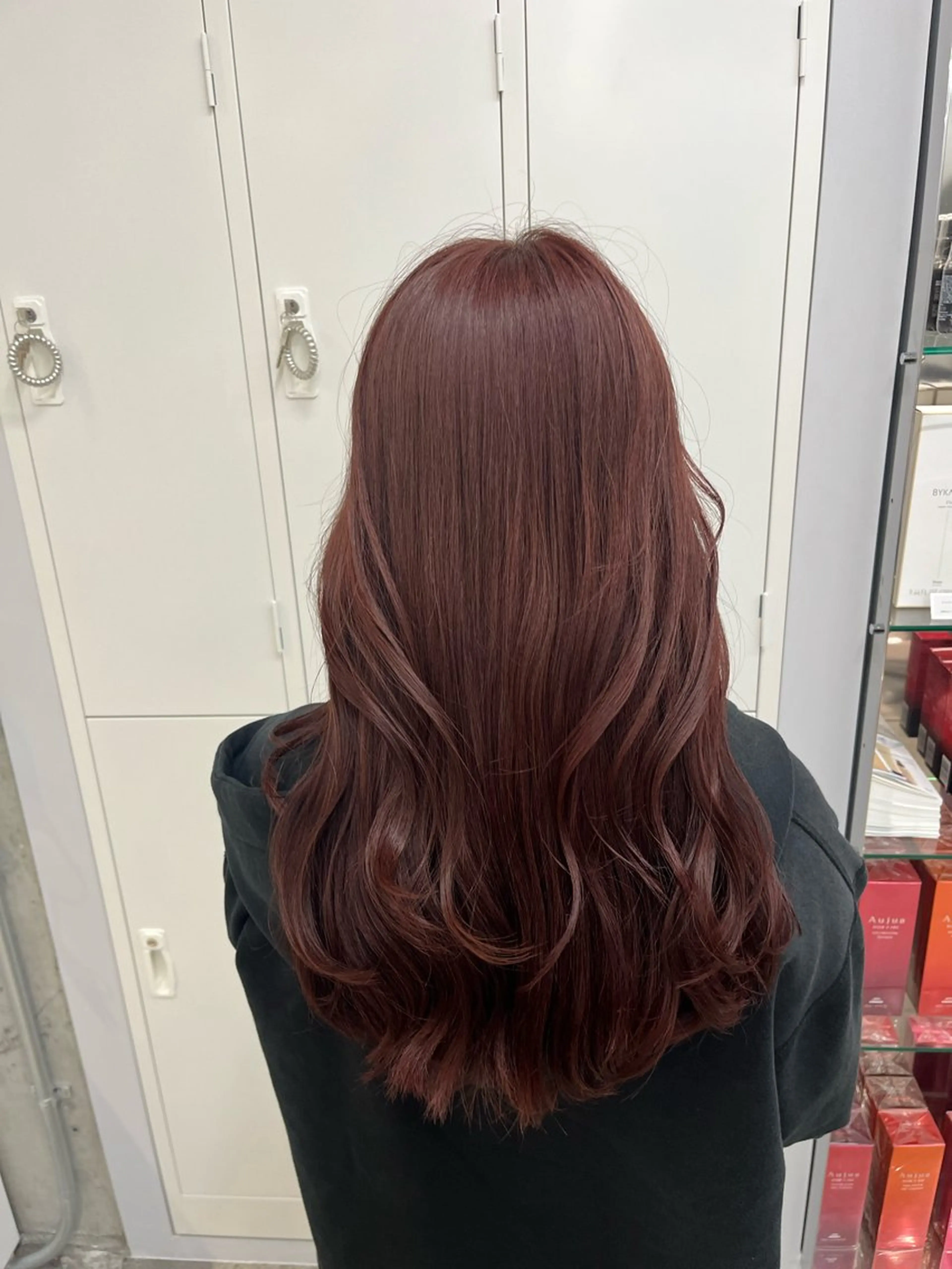 ロング ヘアカラー 暖色/ミルクティ/ 艶髪⭐️honokaのヘアスタイル