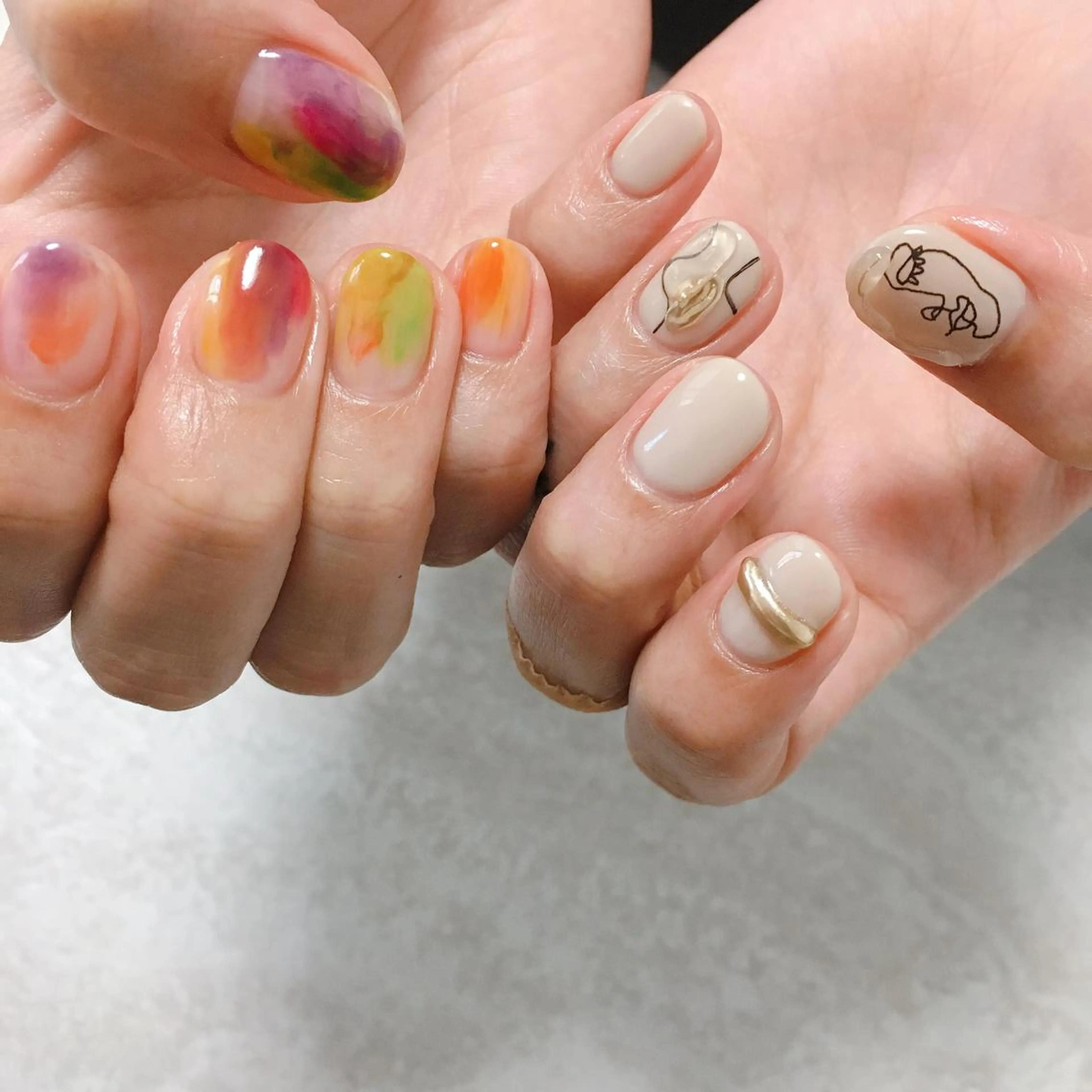 ネイル ハンドネイル nailsalon Asryのネイルデザイン