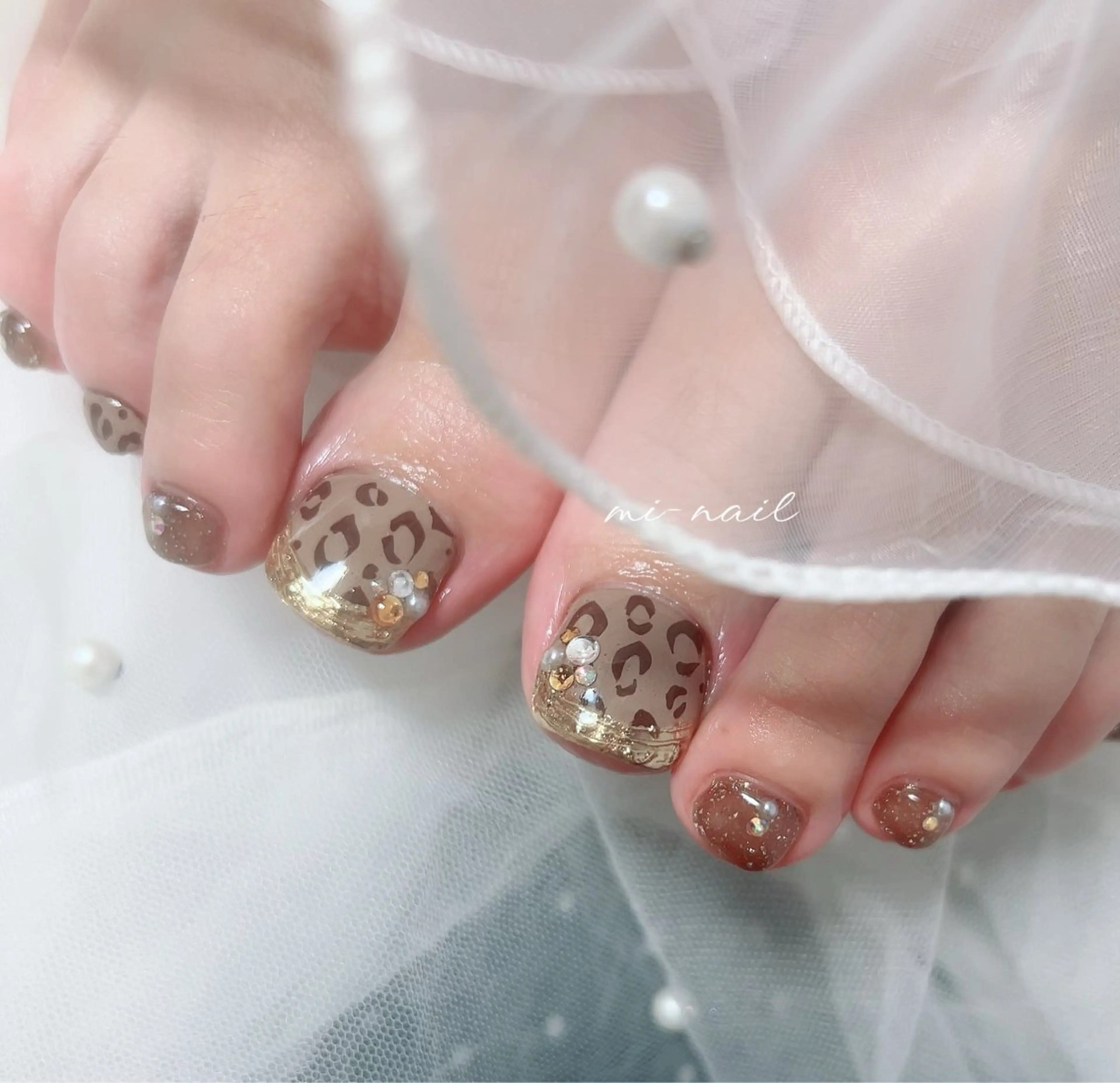 ネイル フットネイル ..mi_nail..所属・..mi-nail ..のネイルデザイン