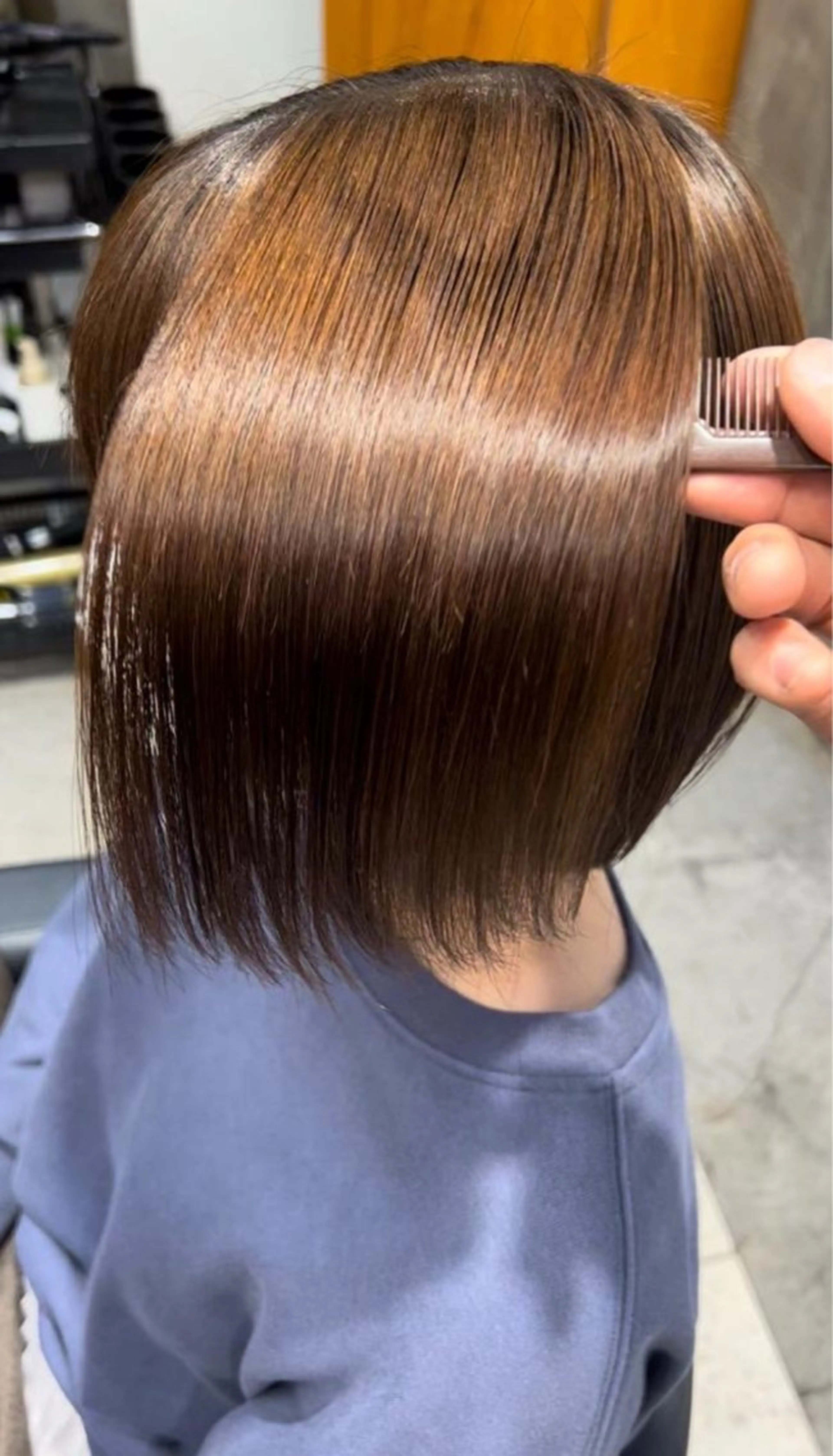 ミディアム カット 縮毛矯正 ANY大宮所属・🤎似合わせカット/ 縮毛矯正/大宮🤎のヘアスタイル