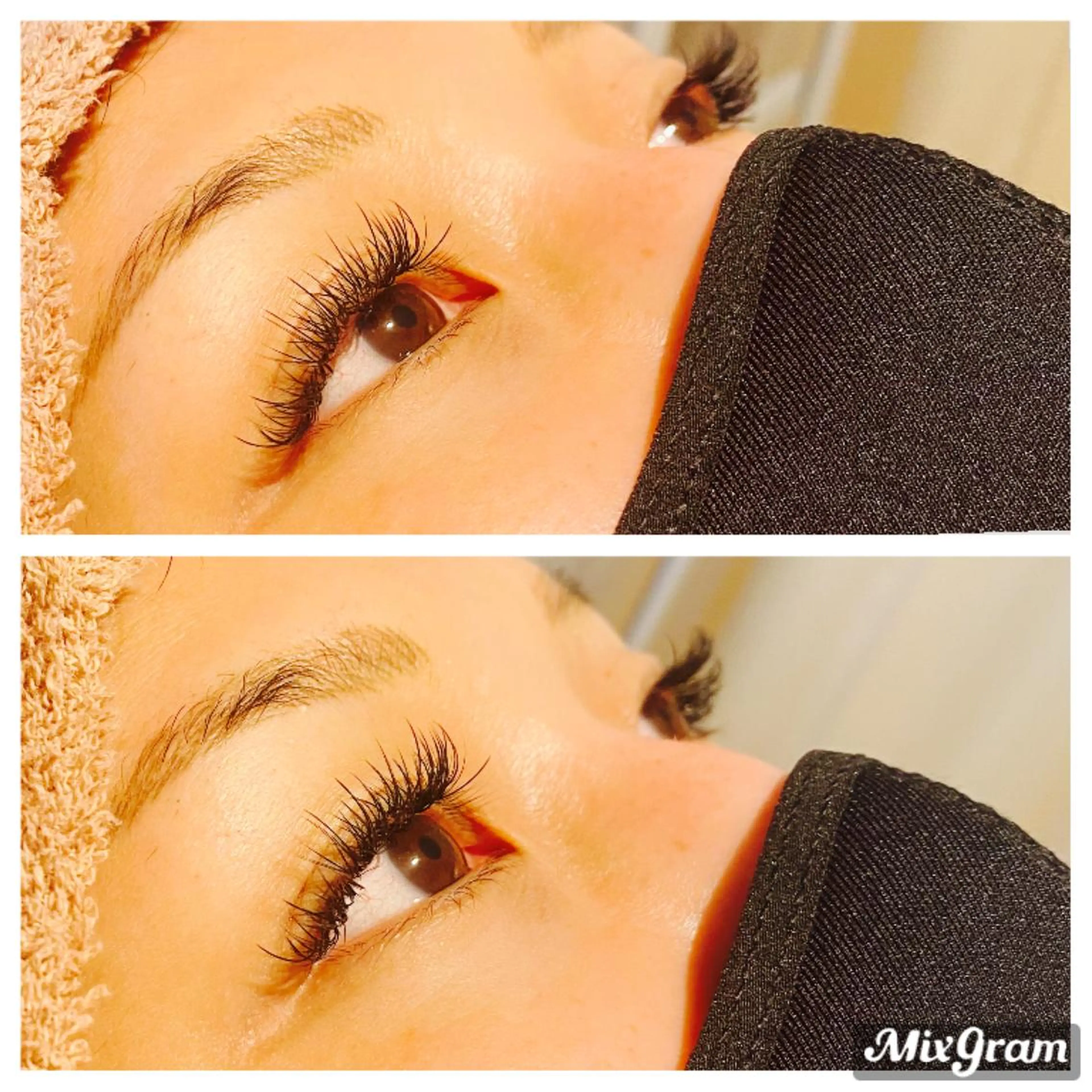 マツエク・マツパ バインドロック beauty＆eyelush　RADIANCE所属・manaka .Tのマツエク・マツパデザイン