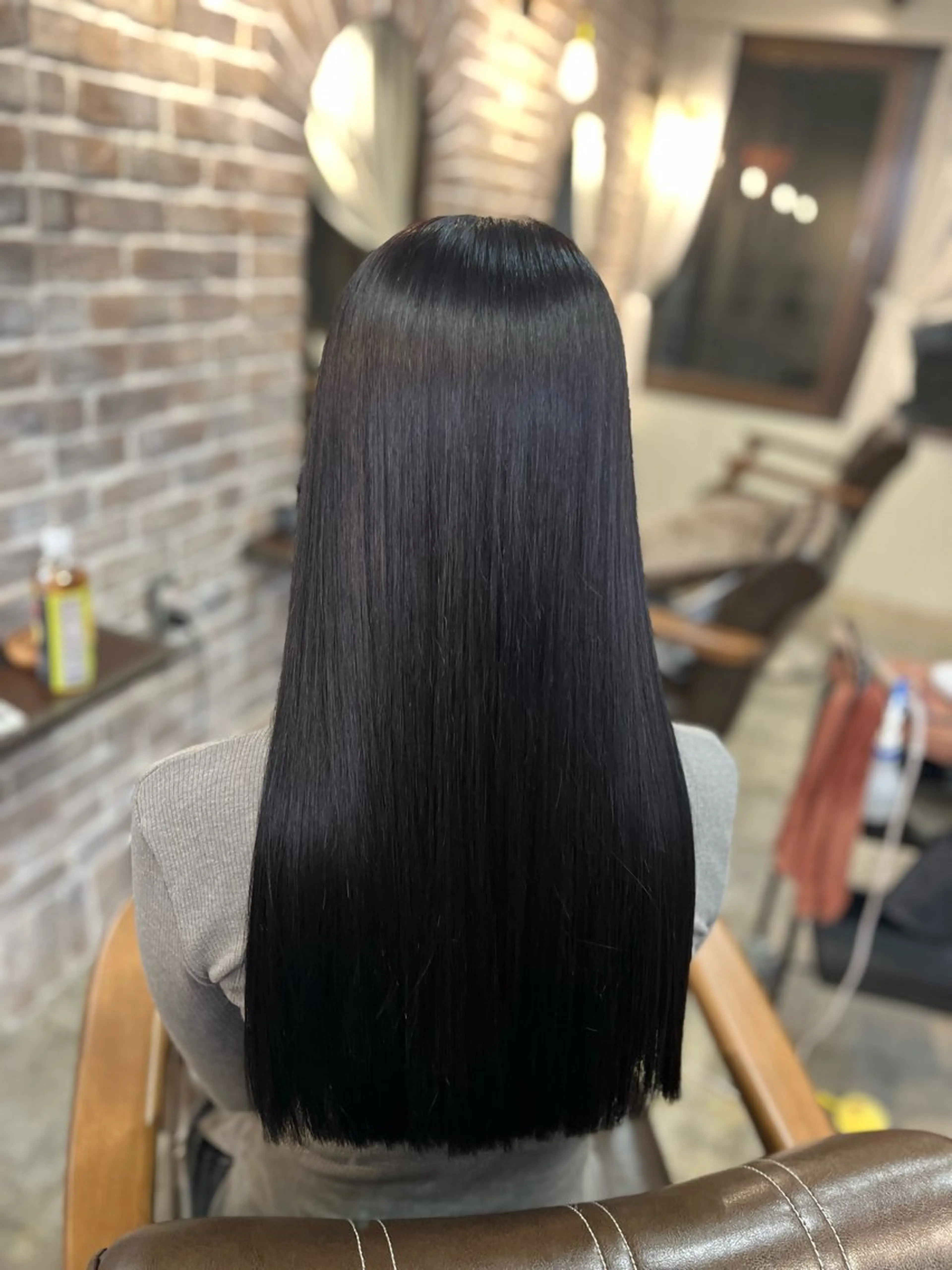 ロング カット/縮毛矯正 /徳田真緒のヘアスタイル