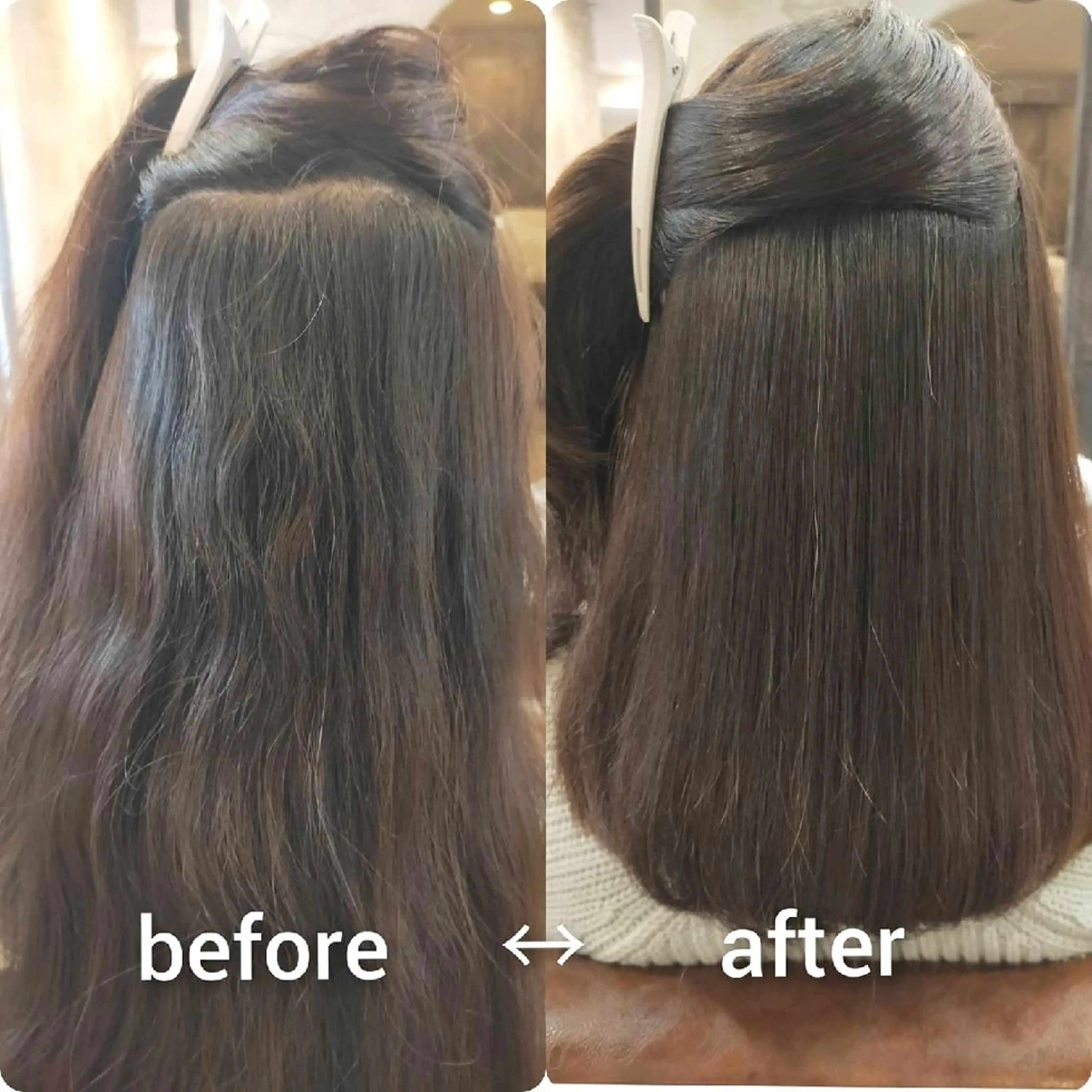 セミロング カラー パーマ カット ヘアカラー トリートメント 【艶髪特化】 山下 雄輝のヘアスタイル