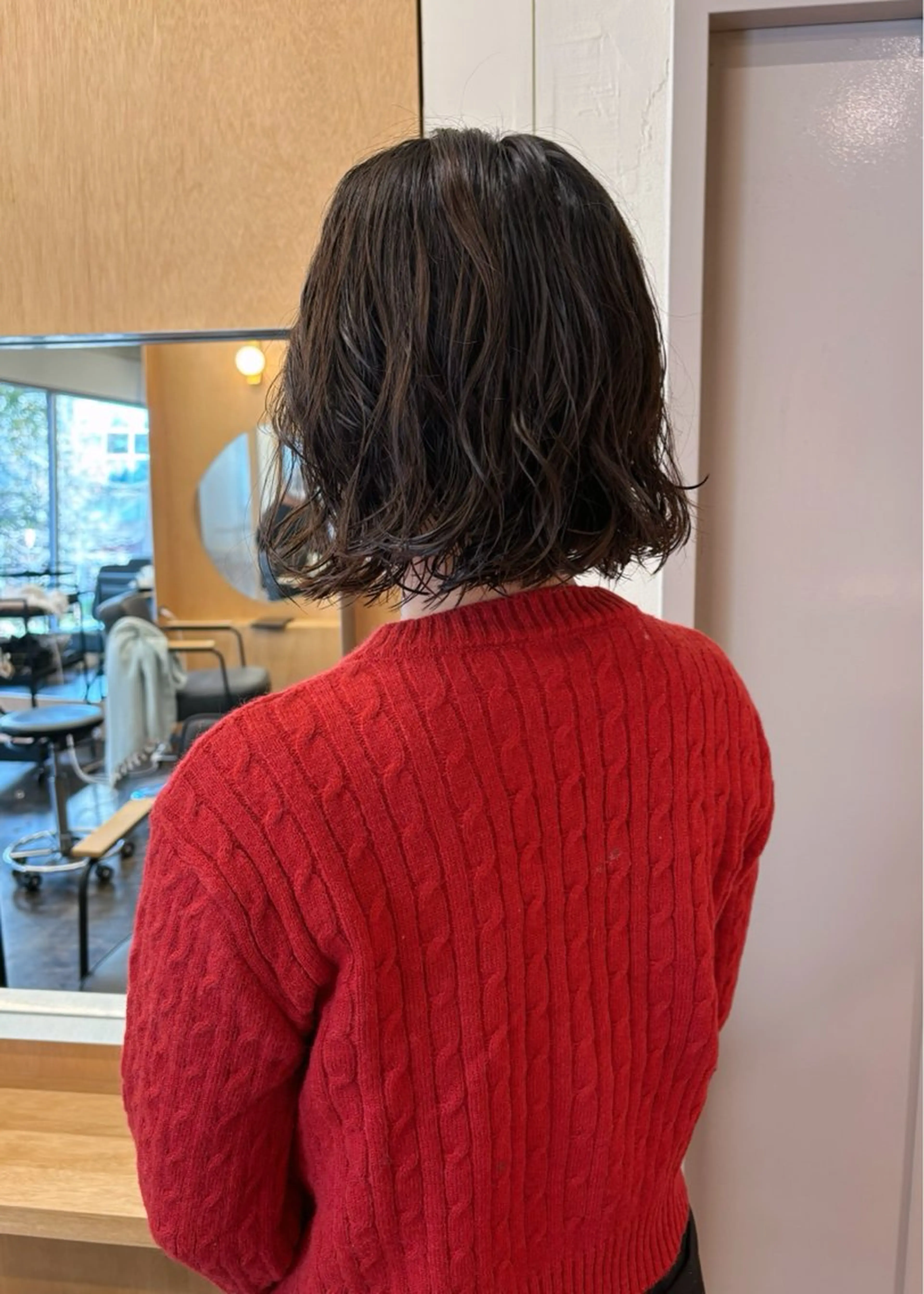 ショート パーマ ボブ ストレートパーマ パーマ 西山 紗耶香🪽 透明感カラー/ボブのヘアスタイル