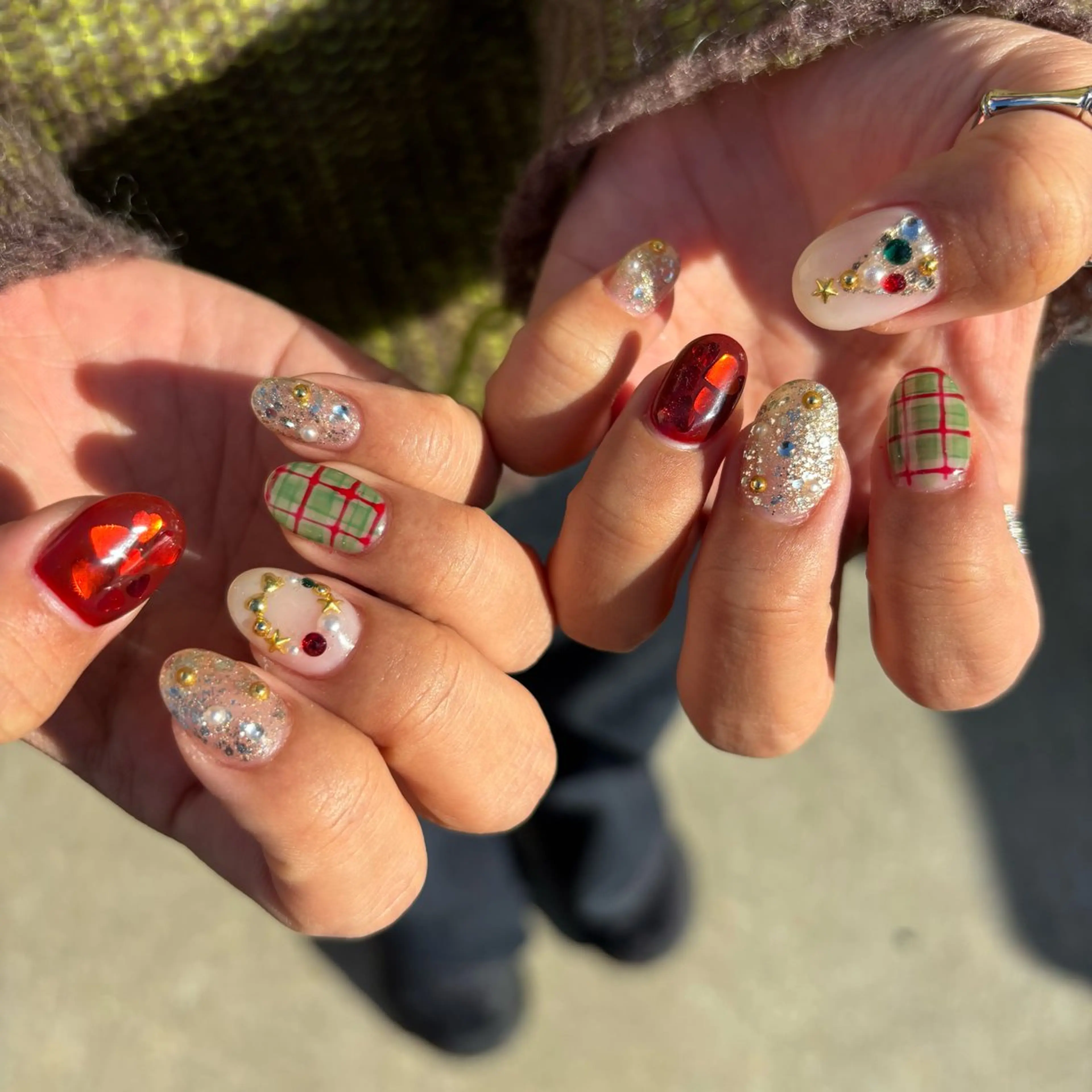 ネイル ハンドネイル Sea  nail by emaのネイルデザイン