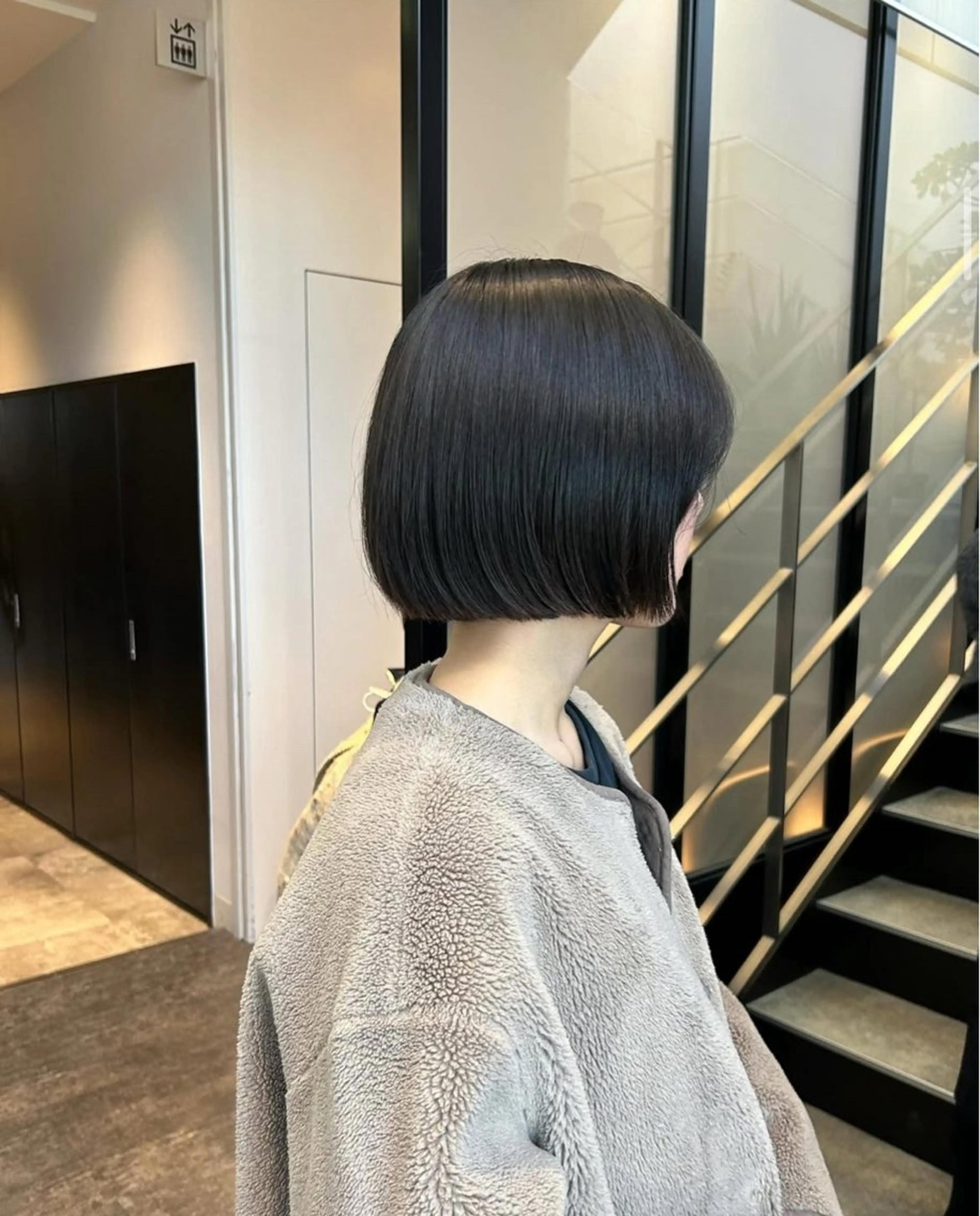 ミディアム カラー パーマ ヘアアレンジ キッズ 黒髪 ボブ カット トリートメント GOTODAY SHAiRE SALON (原宿本店)所属・sakurai kana 🎀のヘアスタイル
