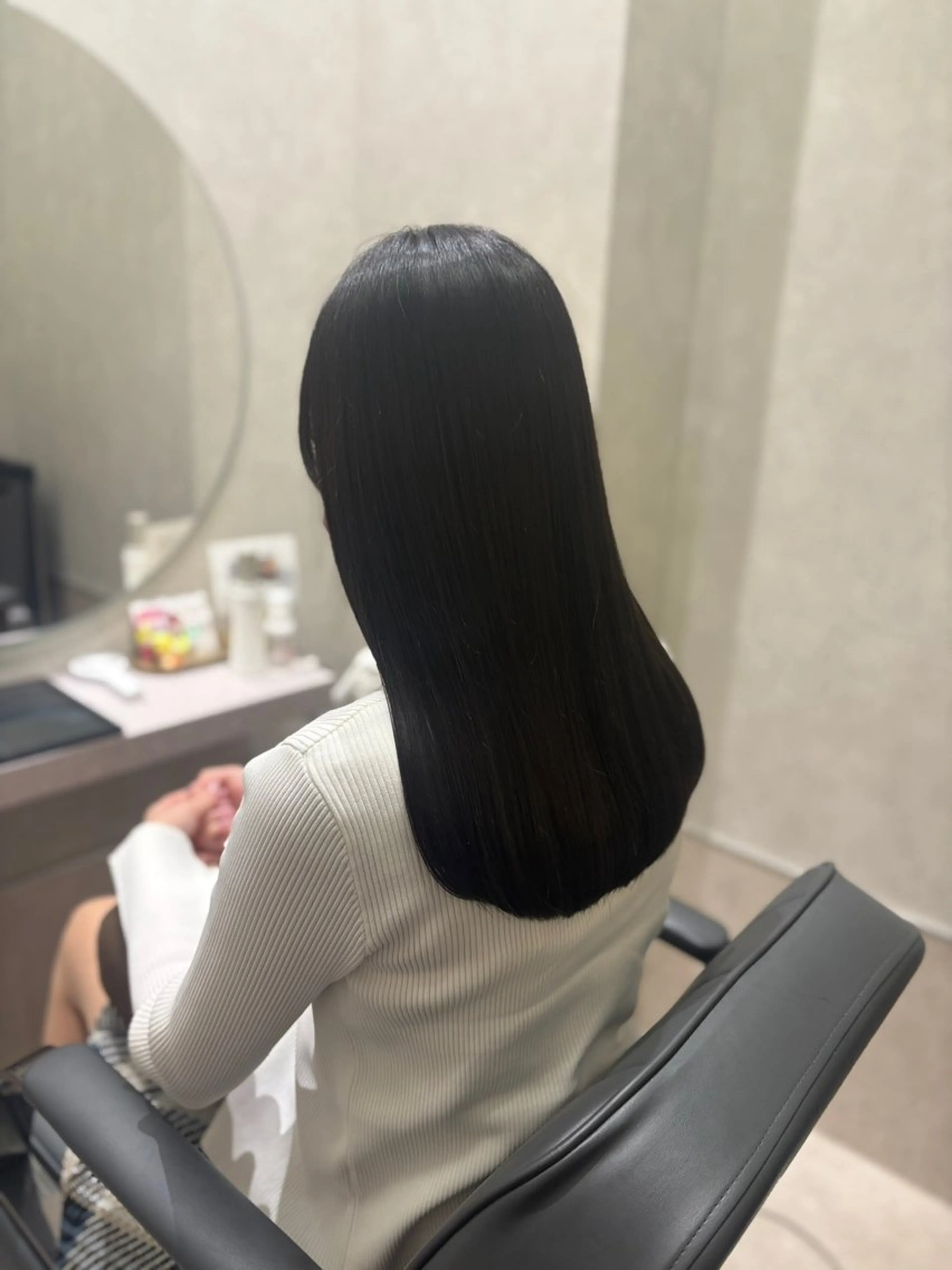 ロング カット ヘアカラー トリートメント ヘッドスパ 勝利/中性ヘア/韓国 /ウルフ/フェザーのヘアスタイル
