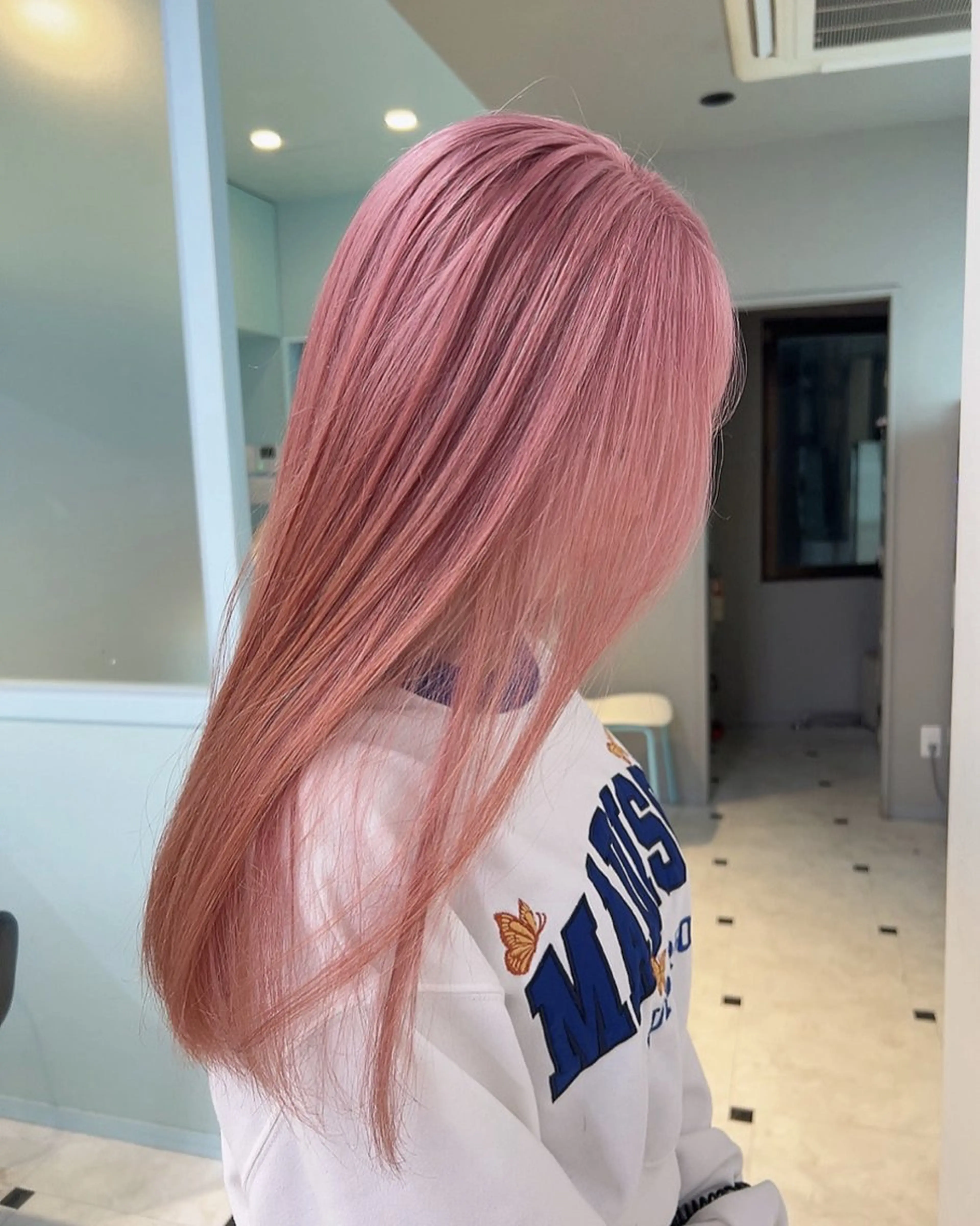 ロング カラー カット ヘアカラー トリートメント 🥞ベージュ系カラー 【すずきりほ】🥞のヘアスタイル