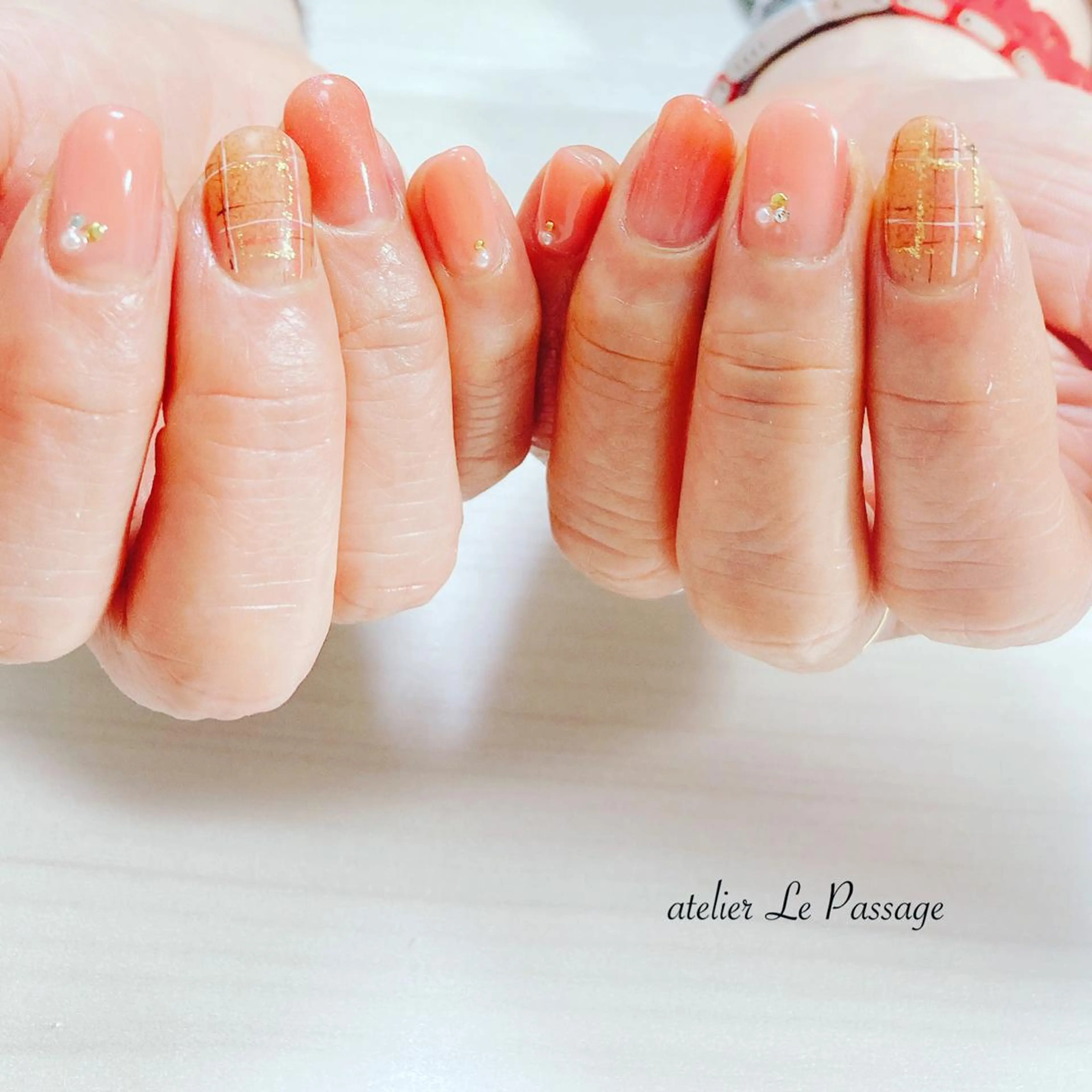 ネイル Atelier Le Passage所属・h nakatsukaのネイルデザイン
