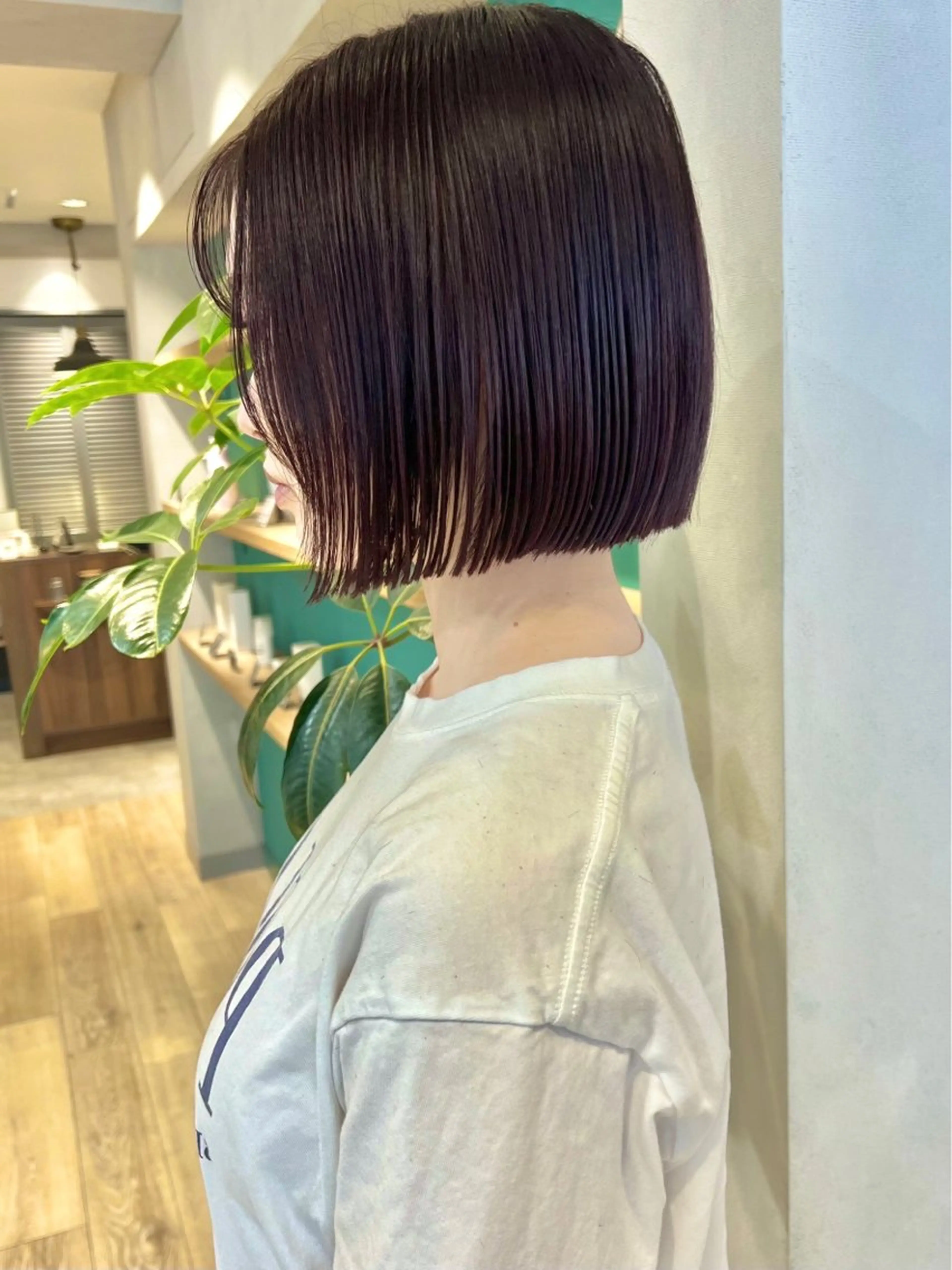 透明感カラー➕クイックトリートメント❇️の写真