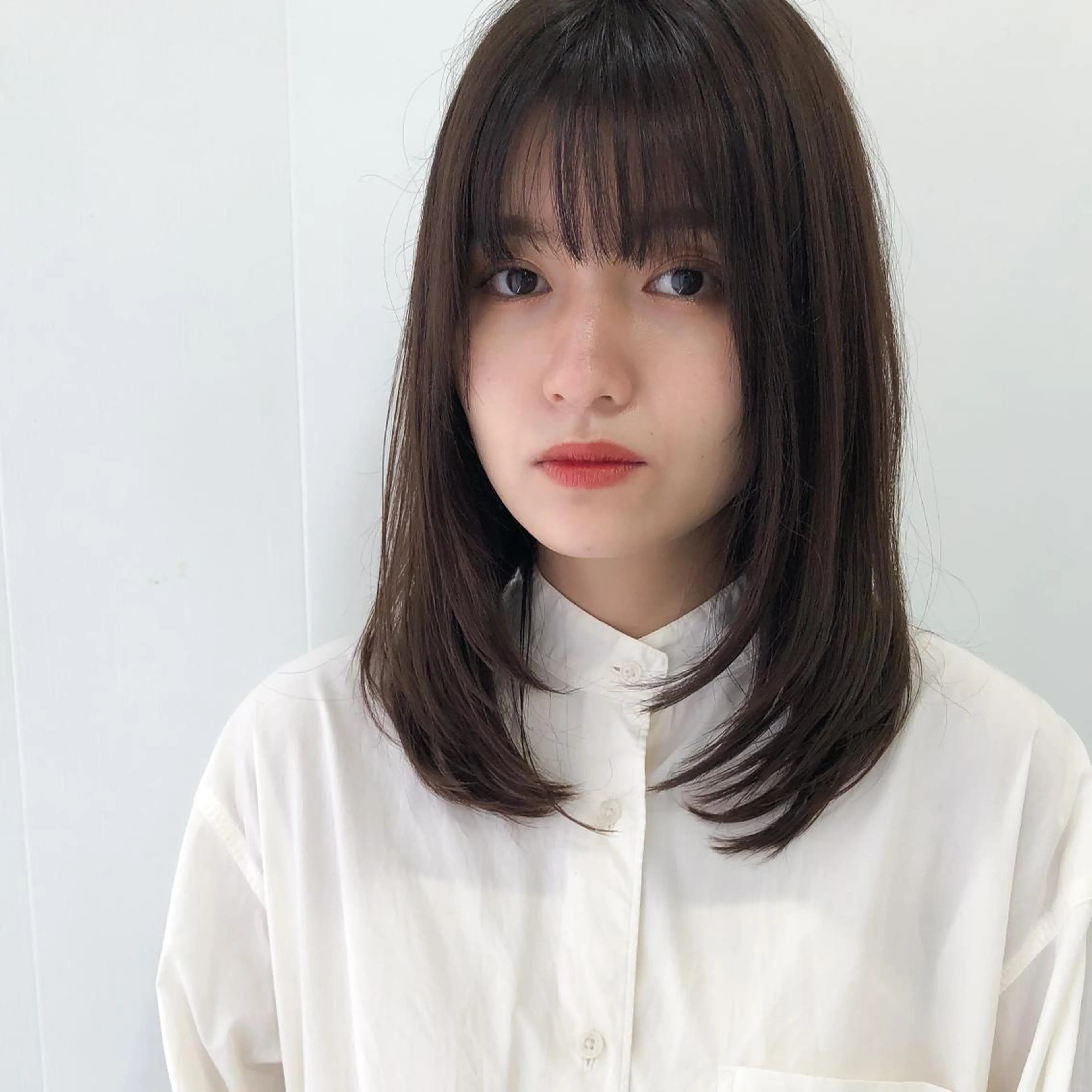 ロング レイヤーカット カット 韓国ヘア×髪質改善 /yoshikaのヘアスタイル