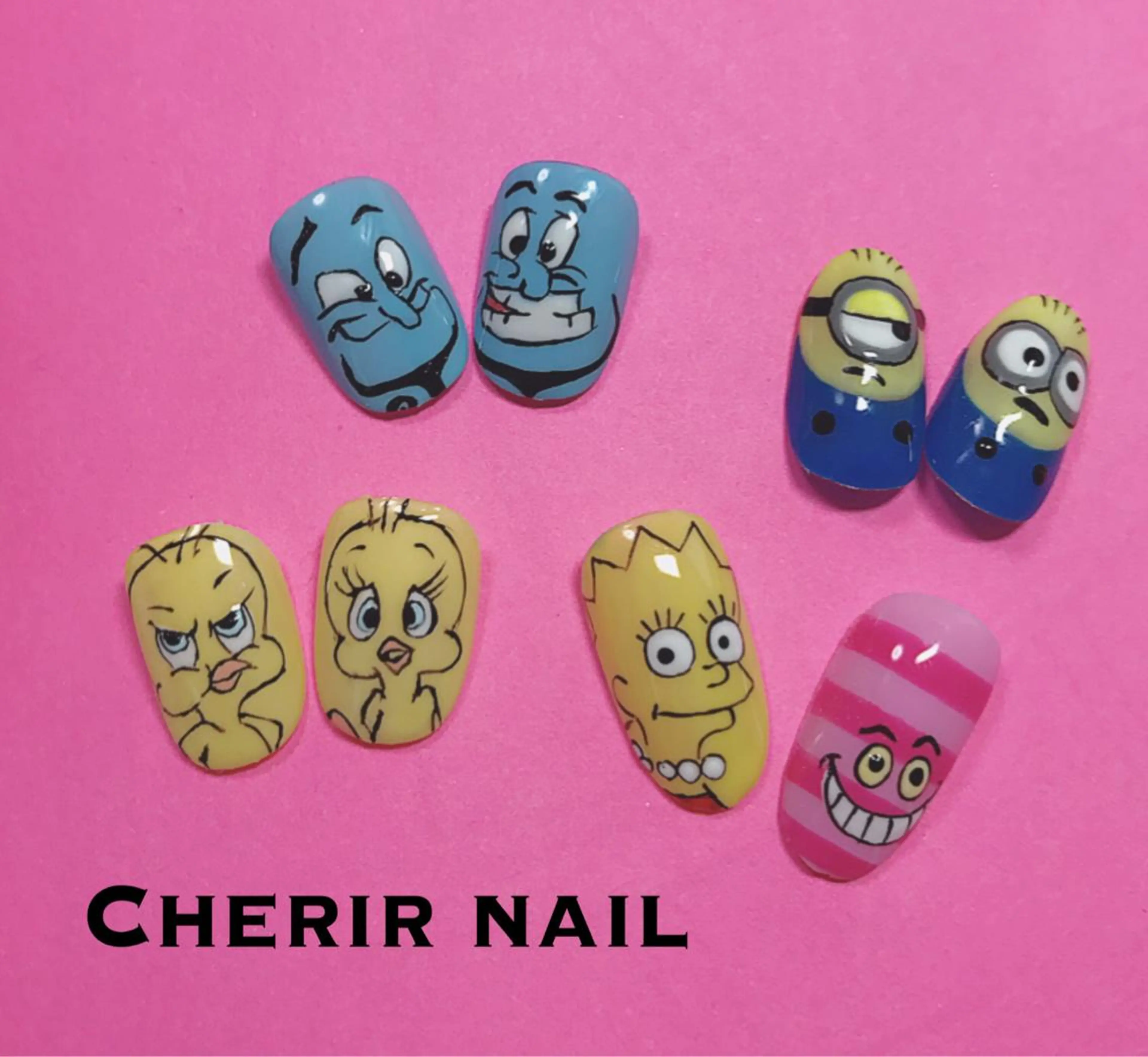 ネイル アートネイル ネイルチップ ハンドネイル Cherirnail kaoriのネイルデザイン