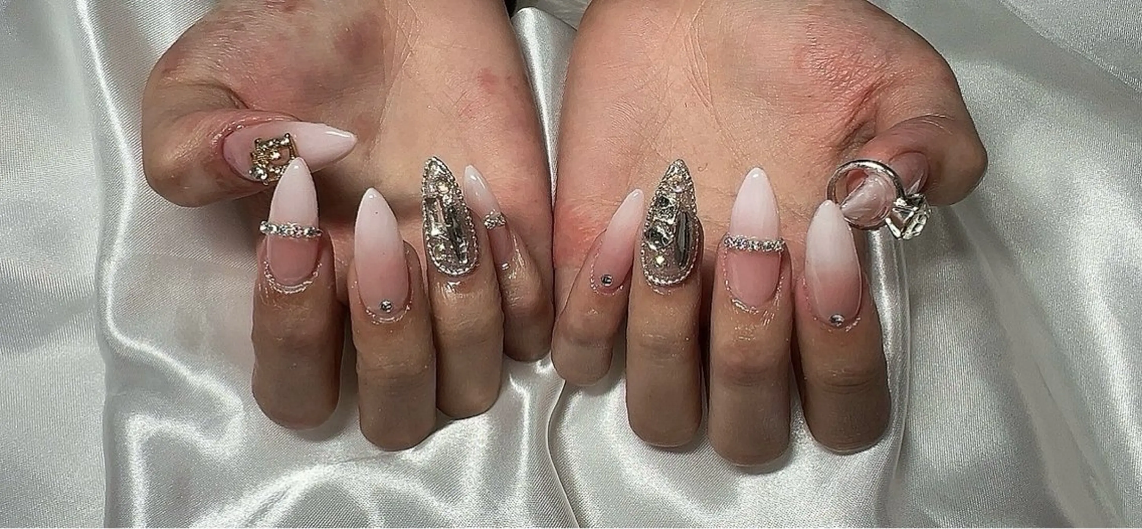 ネイル 成人式 ハンドネイル Ruana Nailのネイルデザイン