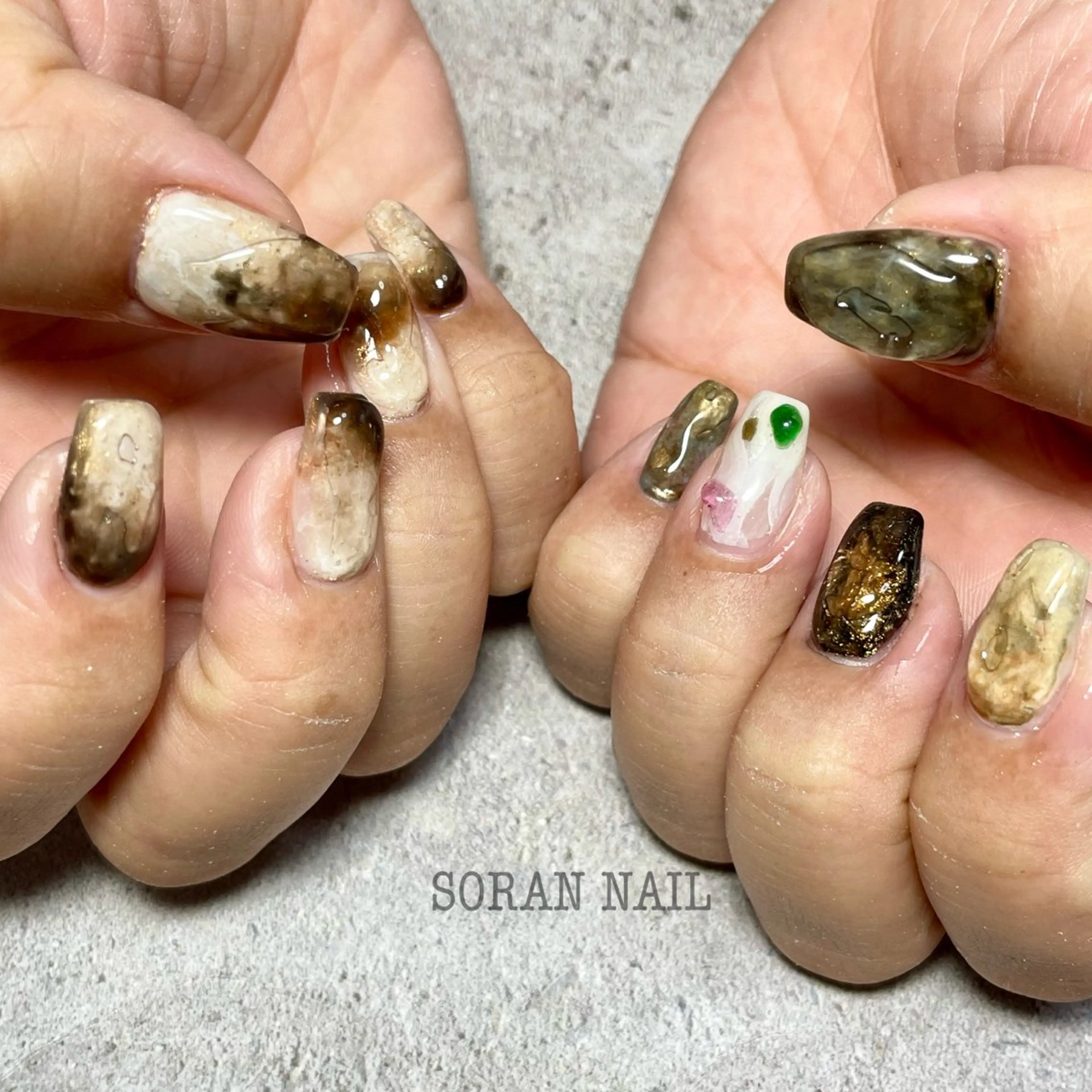 ネイル ハンドネイル soran nailのネイルデザイン