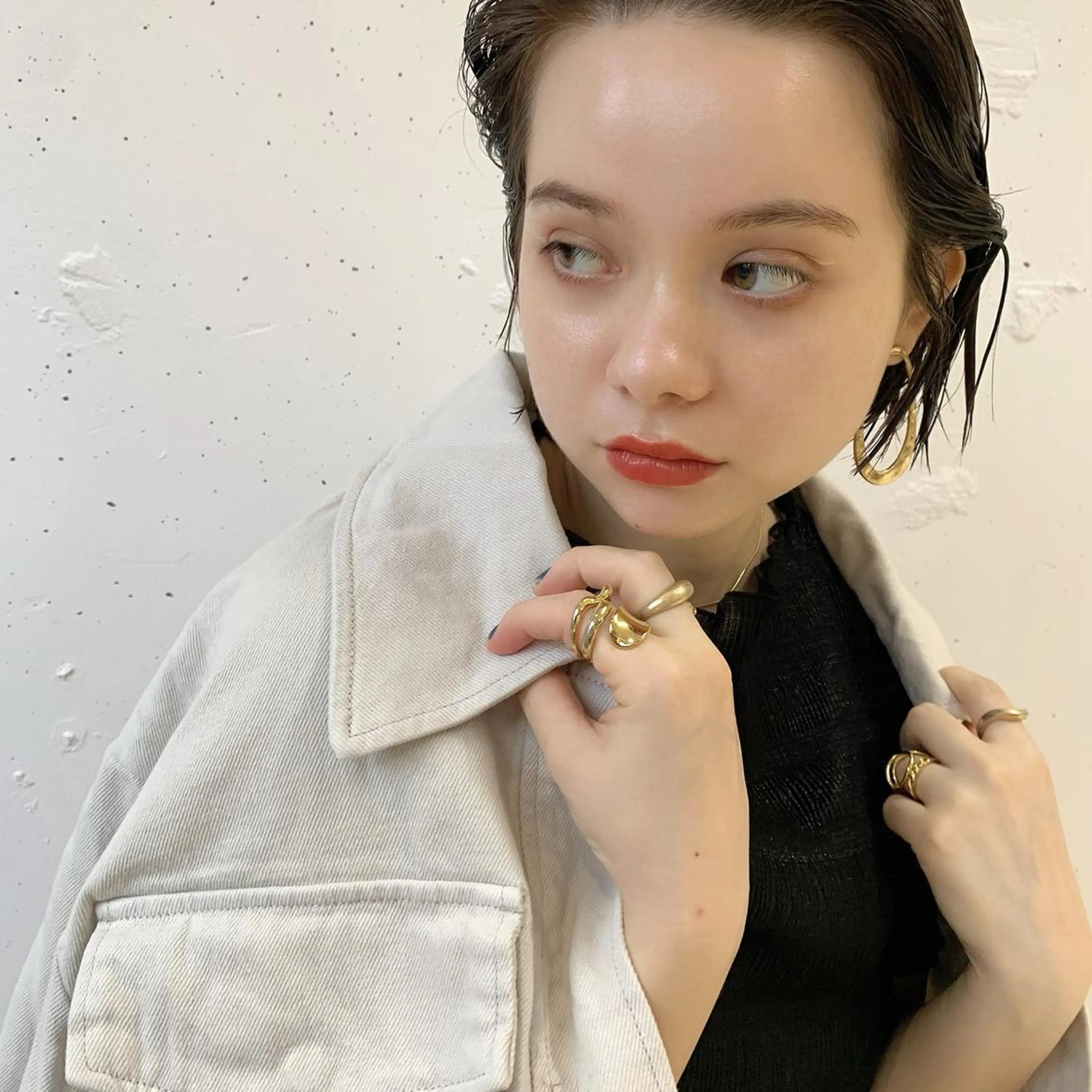 ショート カラー raika .のヘアスタイル