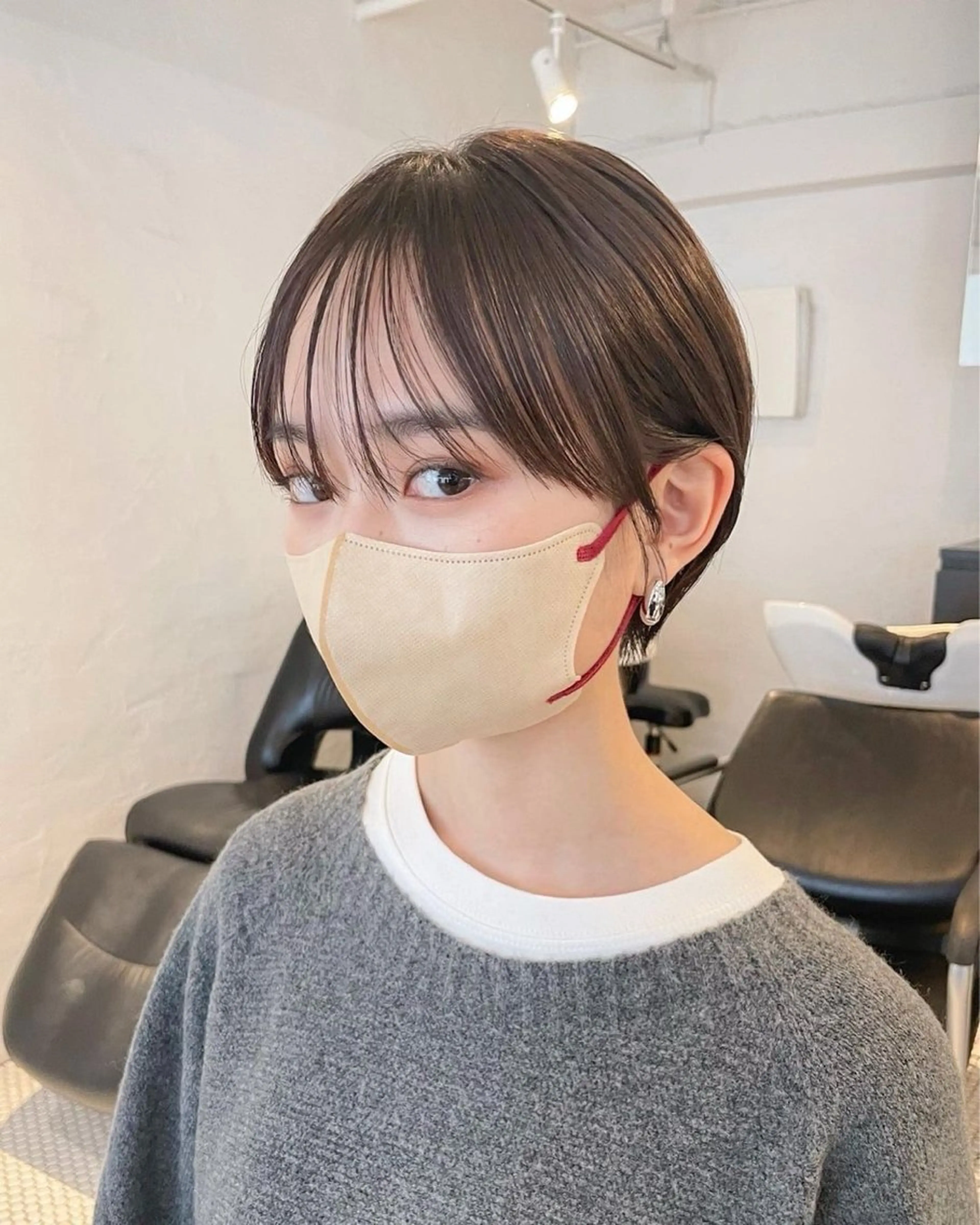 ショート Miyuki ⭐︎men’scutのヘアスタイル